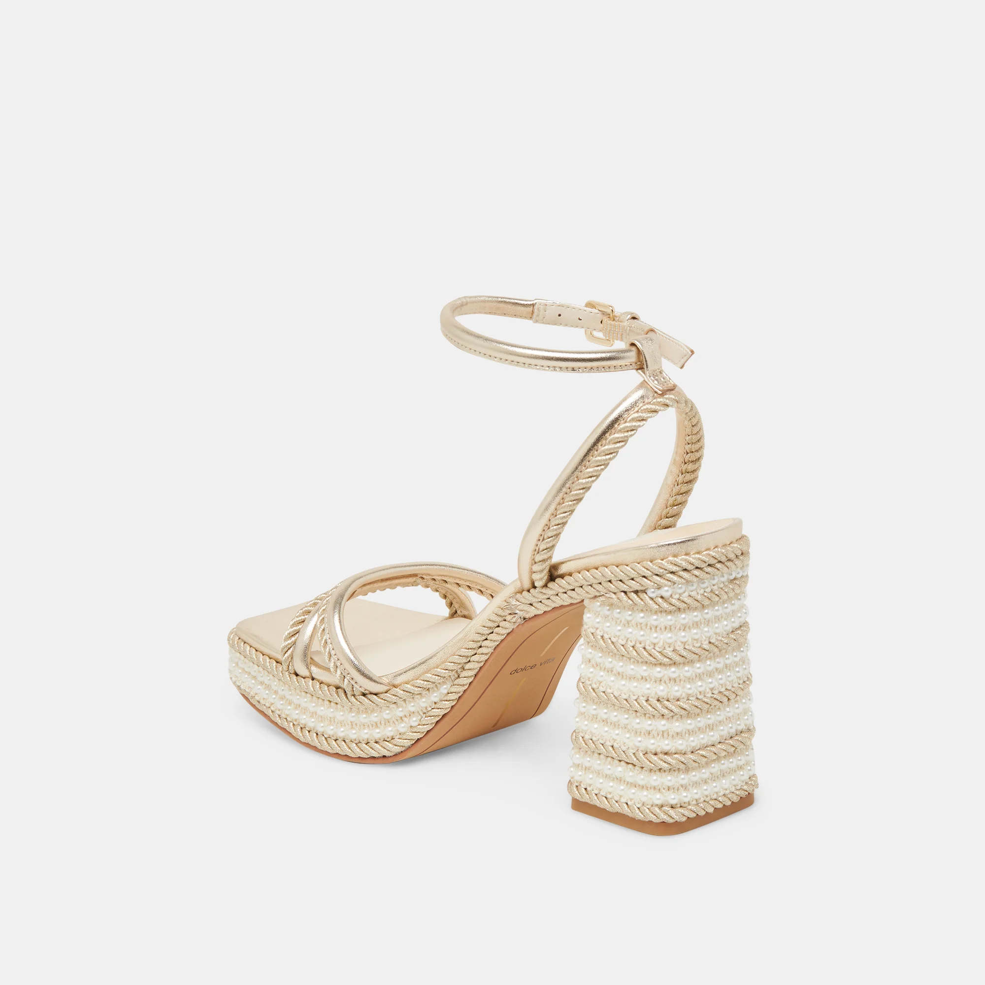AGNES PEARL PLATINUM LEATHER - Image 5