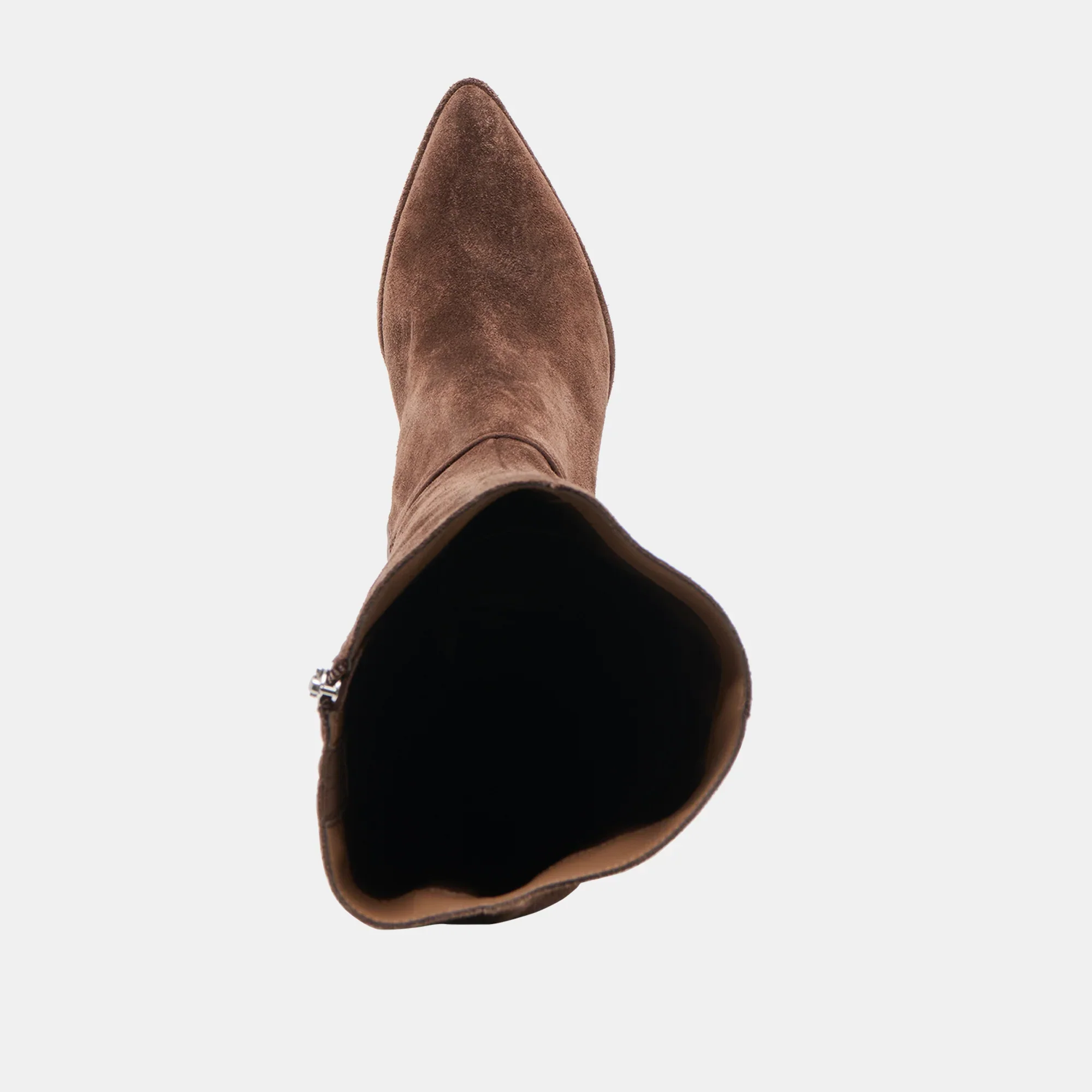 ALDY WIDE CALF DARK BROWN SUEDE - Image 10
