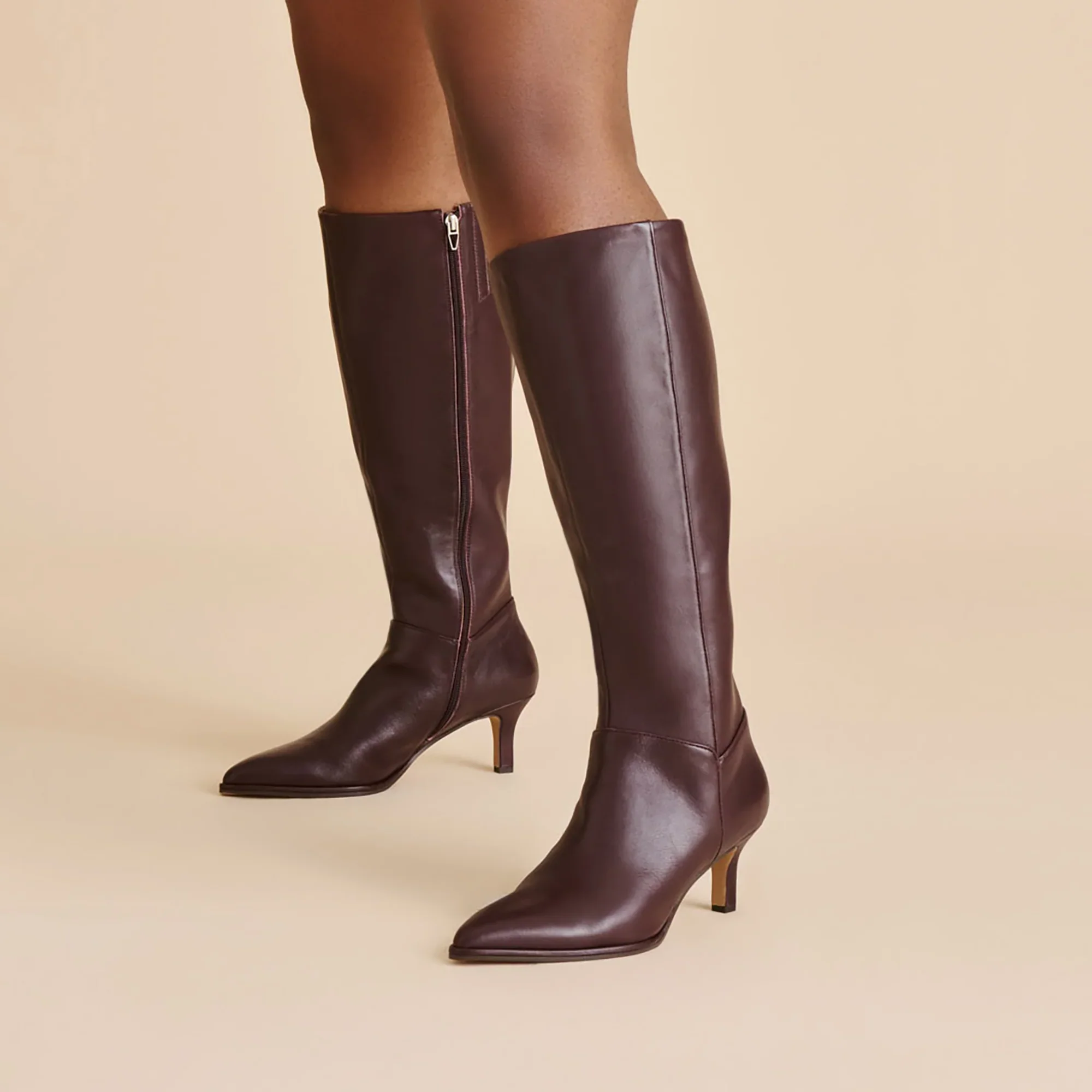 ALDY WIDE CALF MULBERRY LEATHER - Image 2