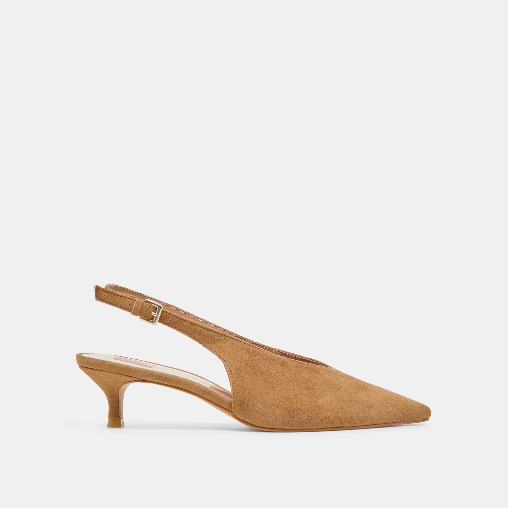 ALENNA LIGHT BROWN SUEDE