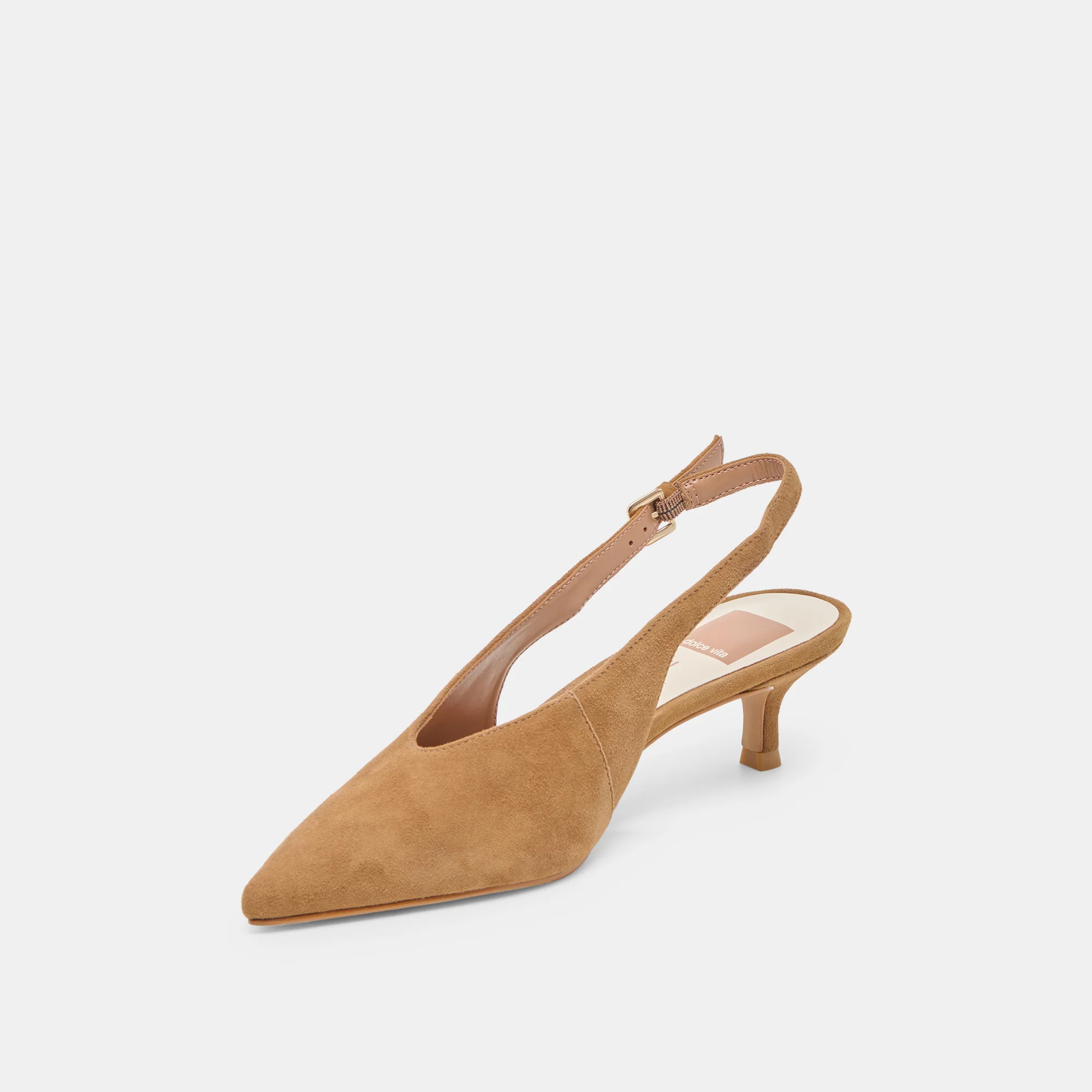 ALENNA LIGHT BROWN SUEDE - Image 7