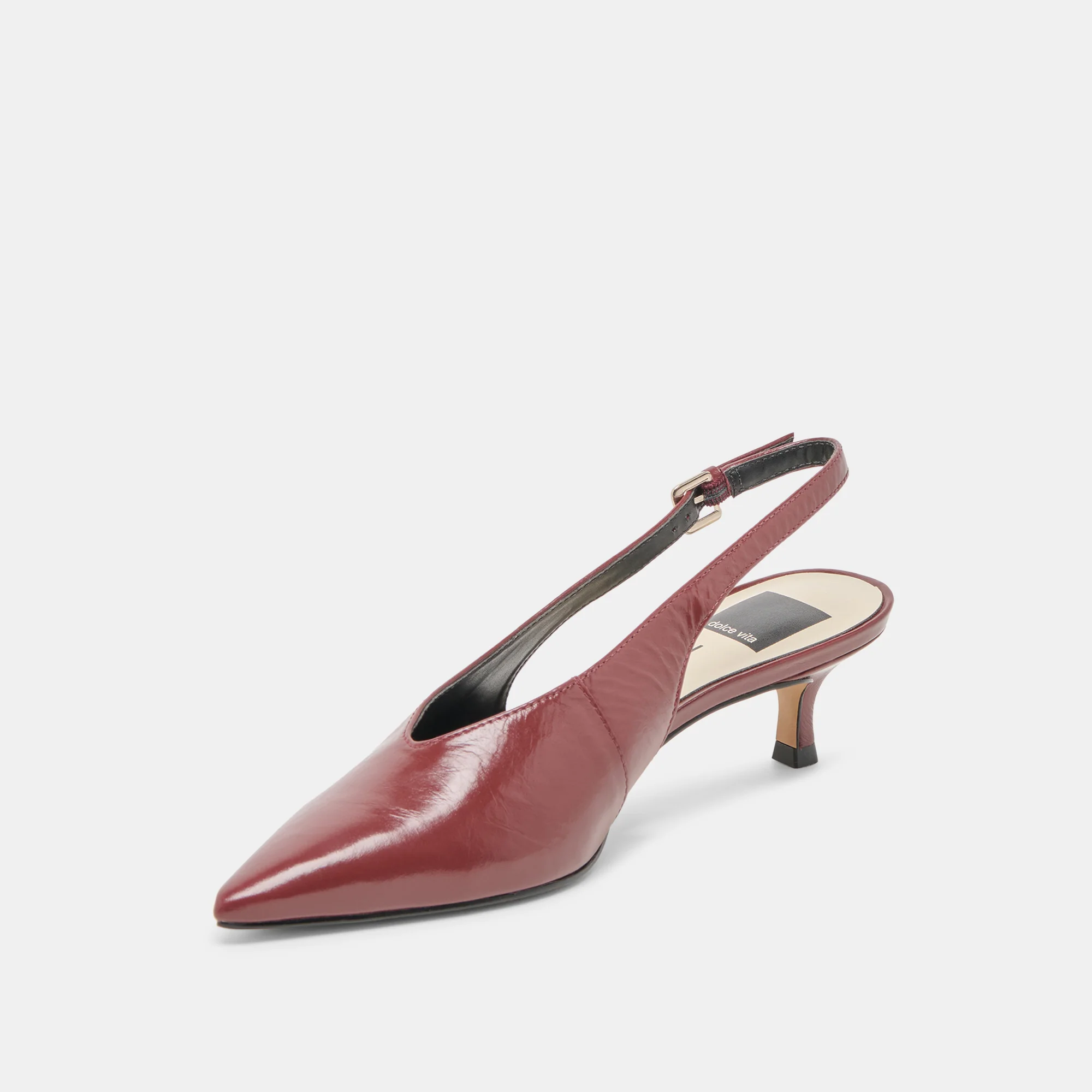 ALENNA OXBLOOD LEATHER - Image 4