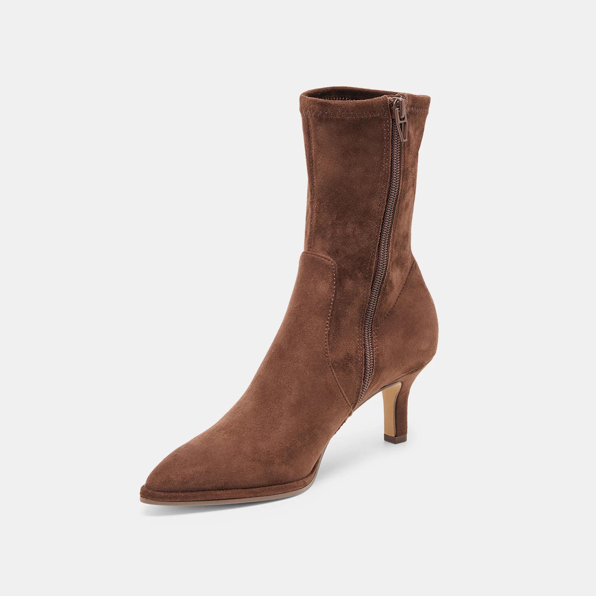 AMARA DARK BROWN SUEDE - Image 3