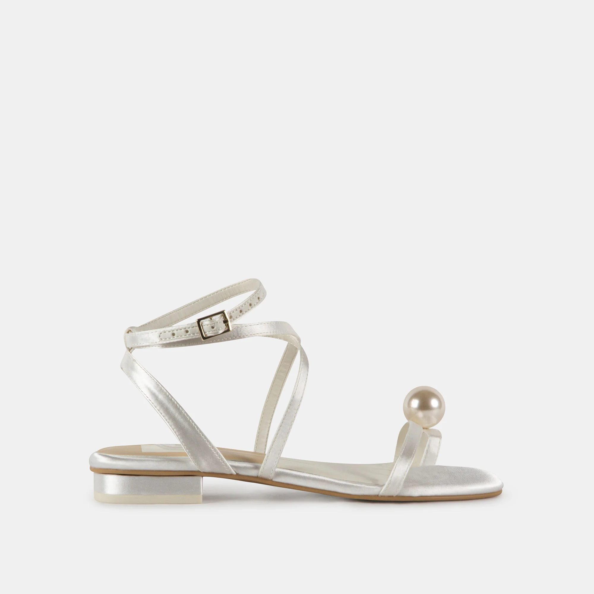 ANDREA WHITE SATIN