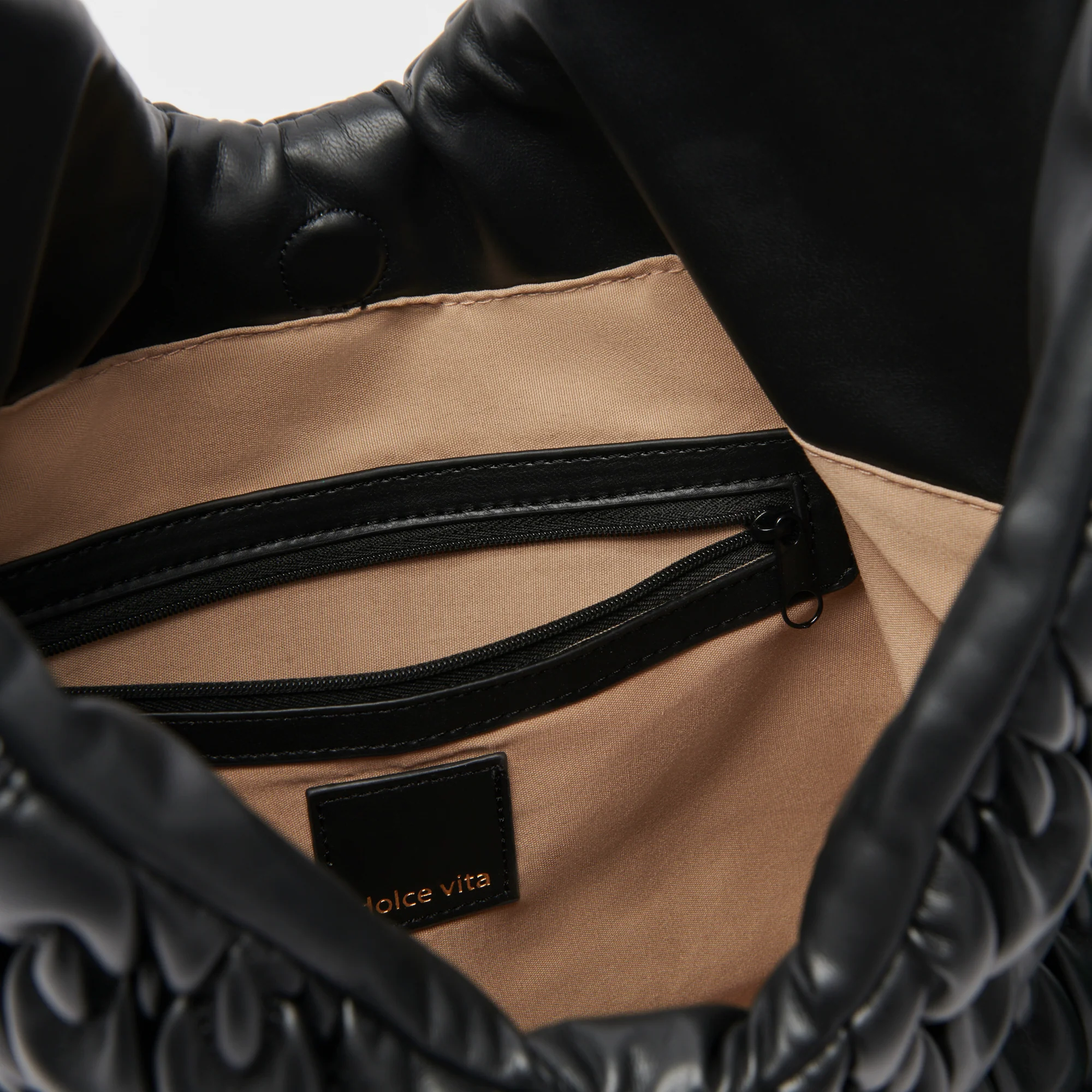 ANGIE BLACK FAUX LEATHER - Image 2