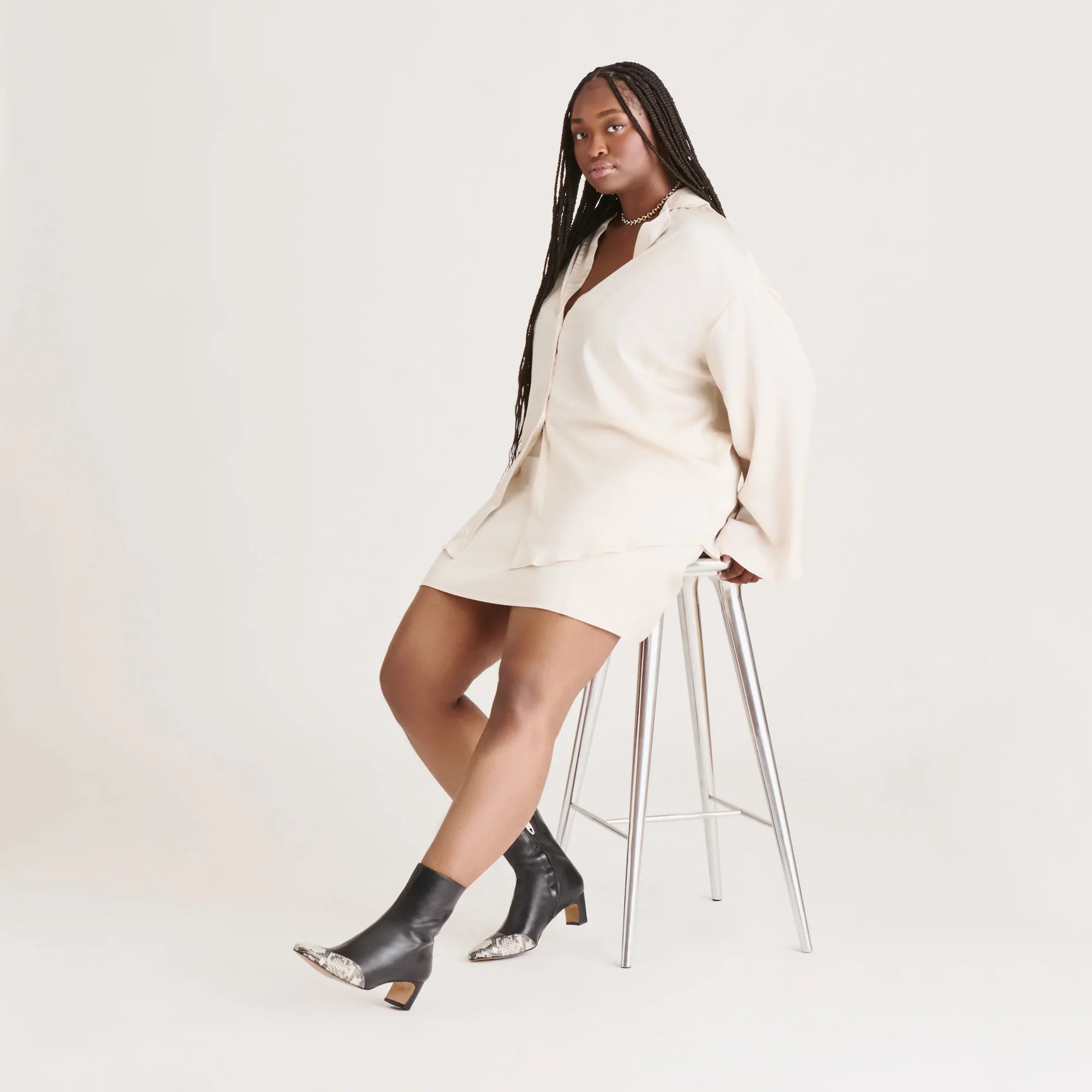 ANIKA BLACK MULTI - Image 4