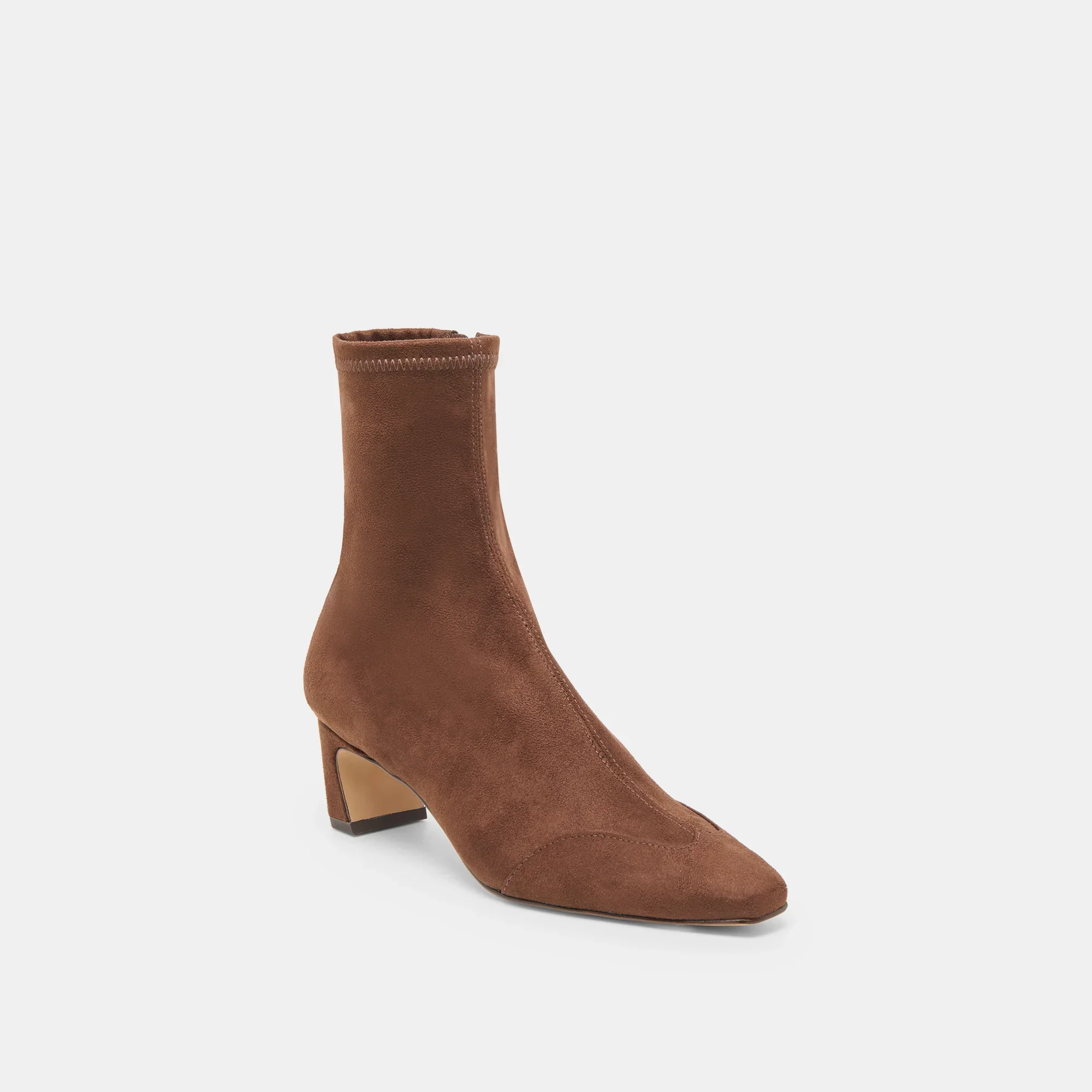 ANIKA DARK BROWN SUEDE - Image 3