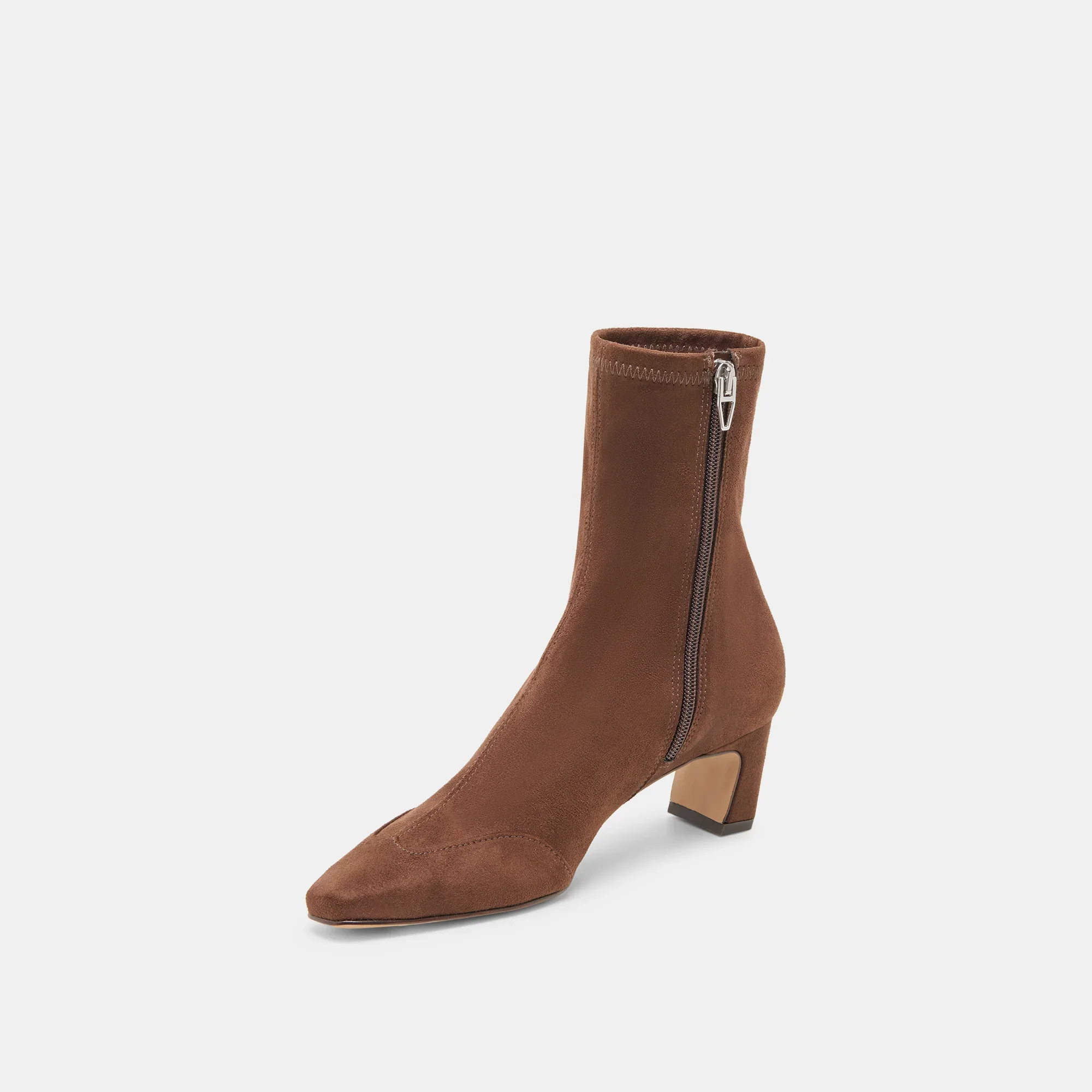 ANIKA DARK BROWN SUEDE - Image 7