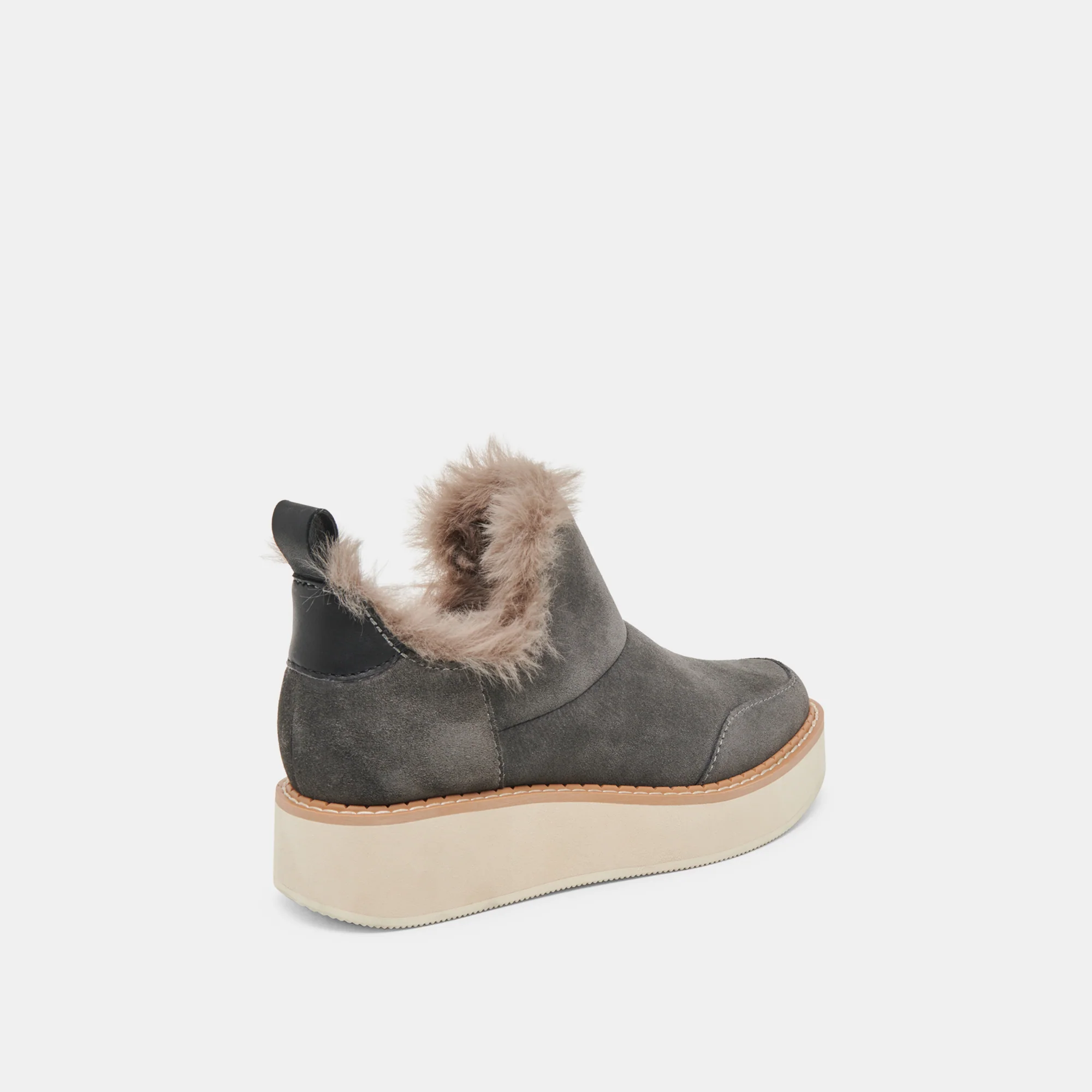 ARDY PLUSH CHARCOAL SUEDE - Image 3