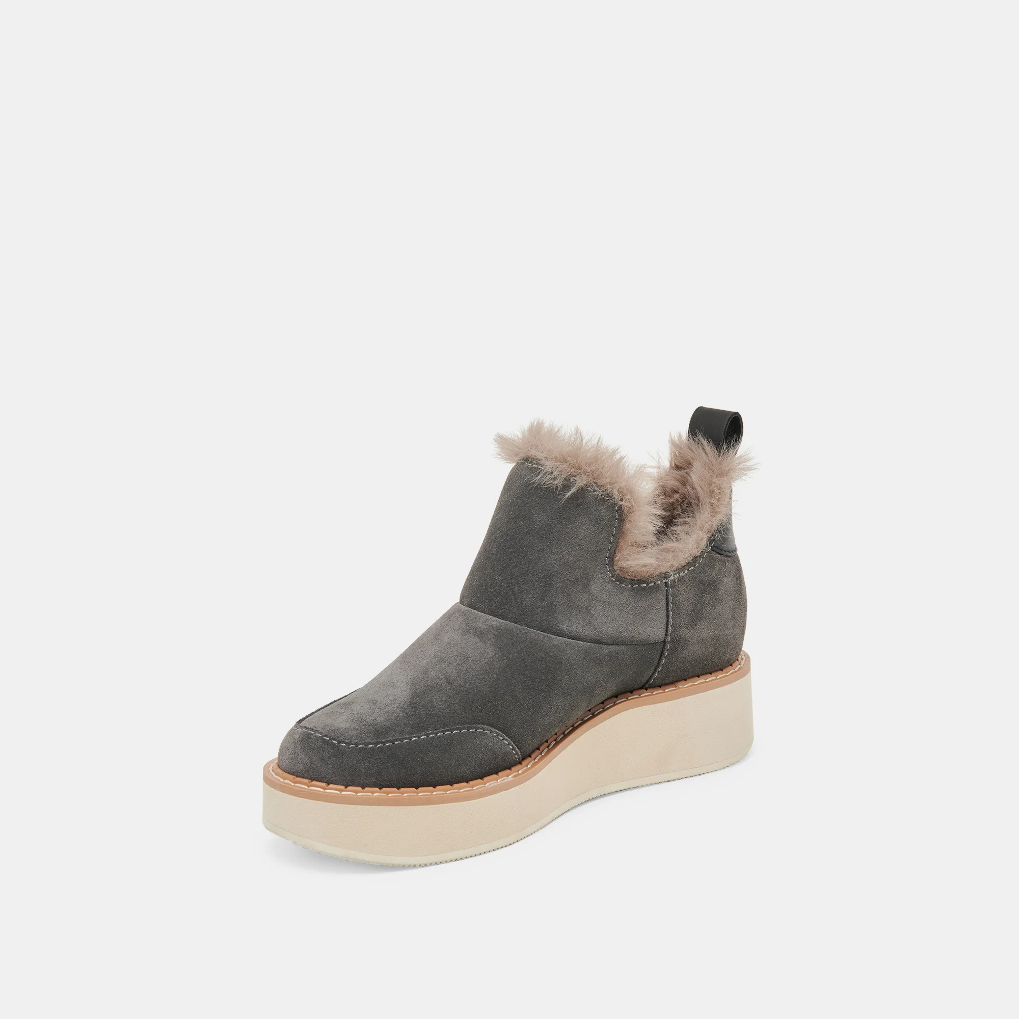 ARDY PLUSH CHARCOAL SUEDE - Image 4
