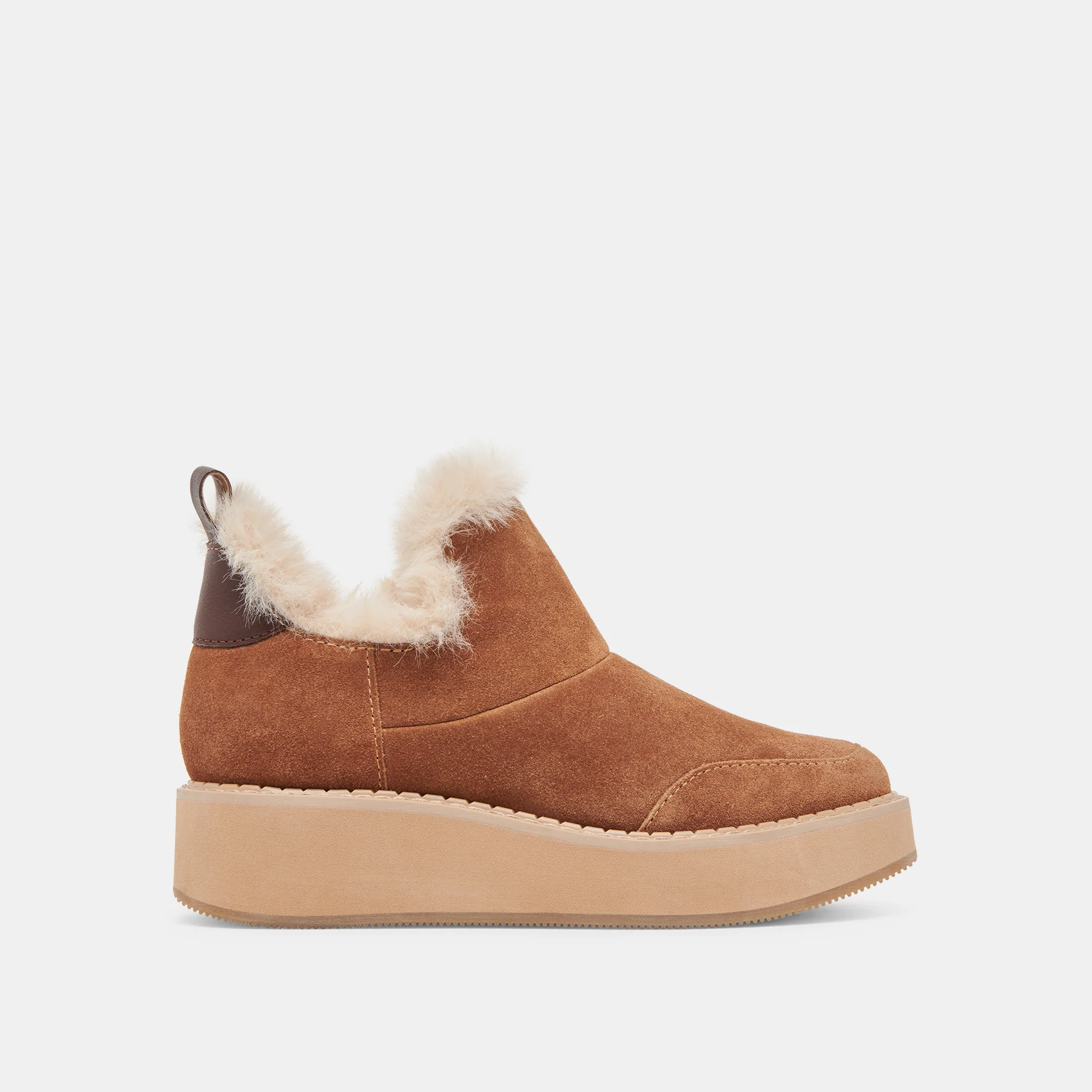 ARDY PLUSH PECAN SUEDE