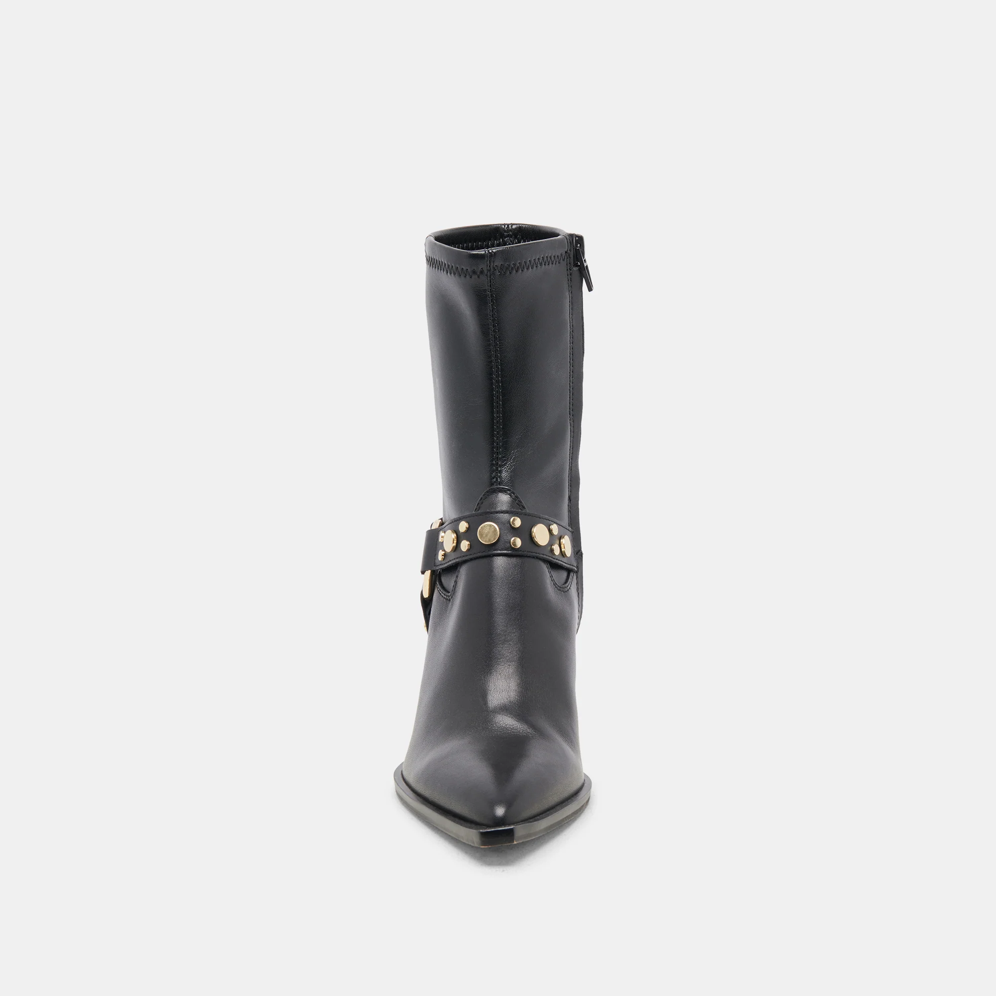 ARYA STUD BLACK LEATHER - Image 6