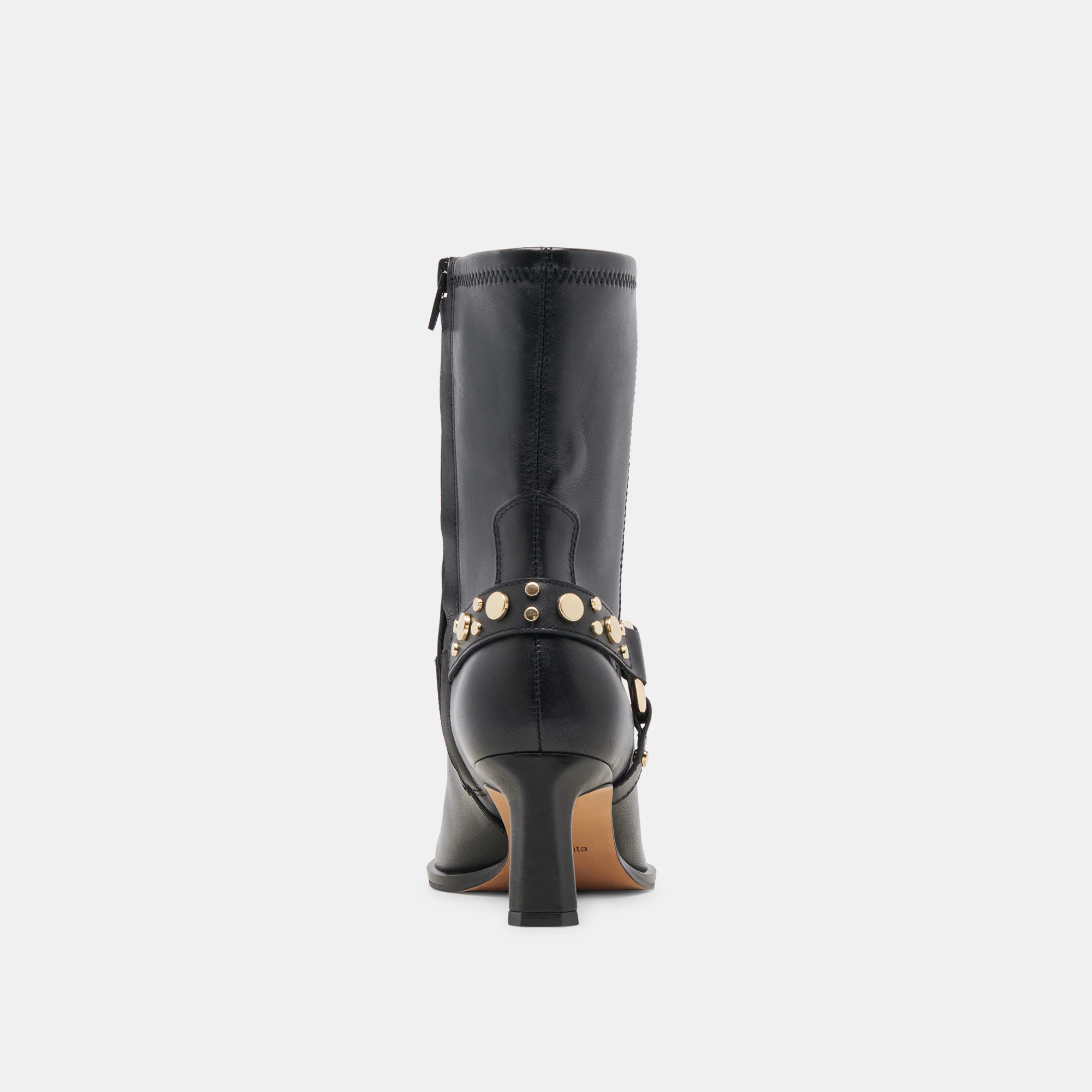 ARYA STUD BLACK LEATHER - Image 7
