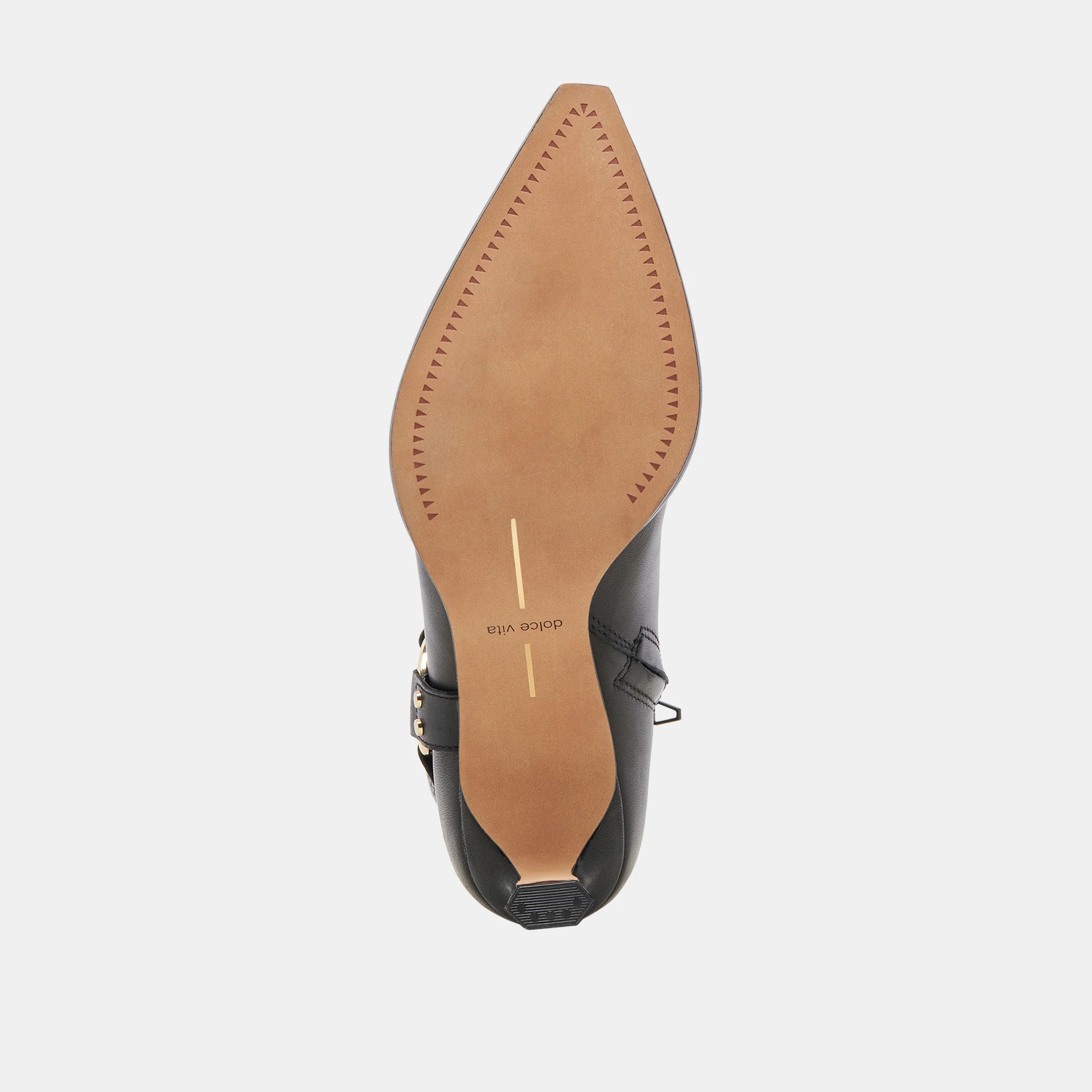 ARYA STUD BLACK LEATHER - Image 9