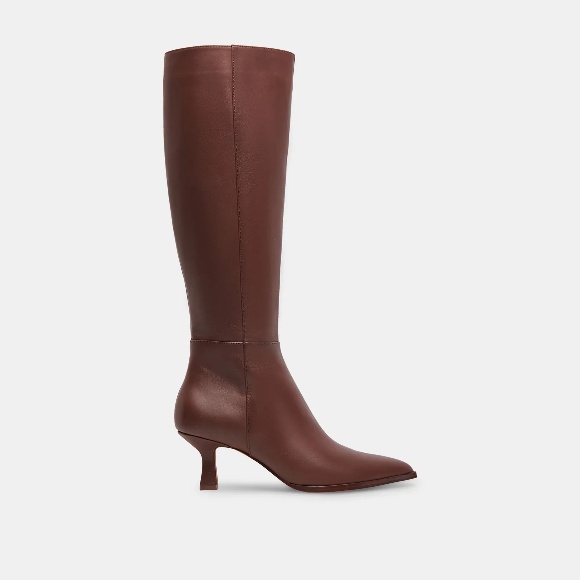 AUGGIE NARROW CALF CHOCOLATE LEATHER