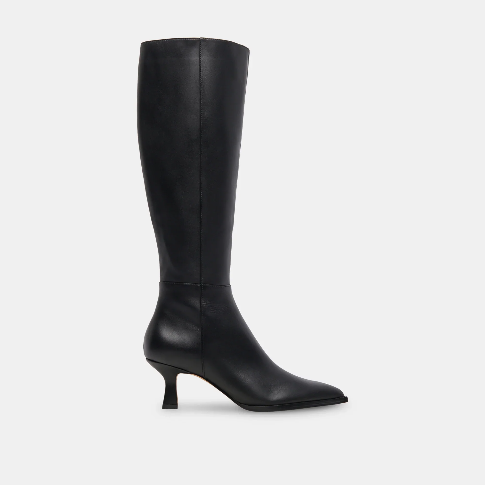 AUGGIE WIDE CALF BLACK LEATHER