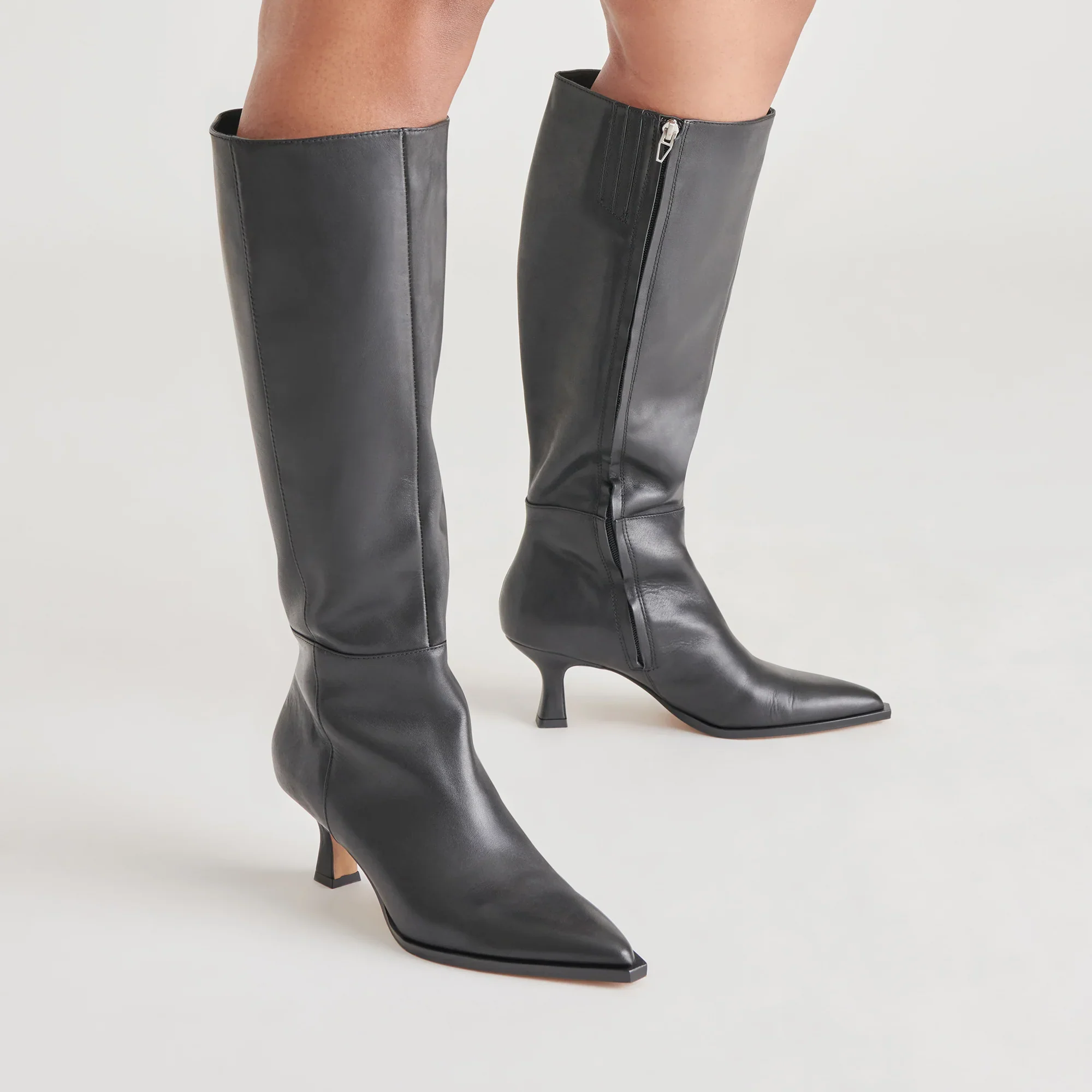 AUGGIE WIDE CALF BLACK LEATHER - Image 6