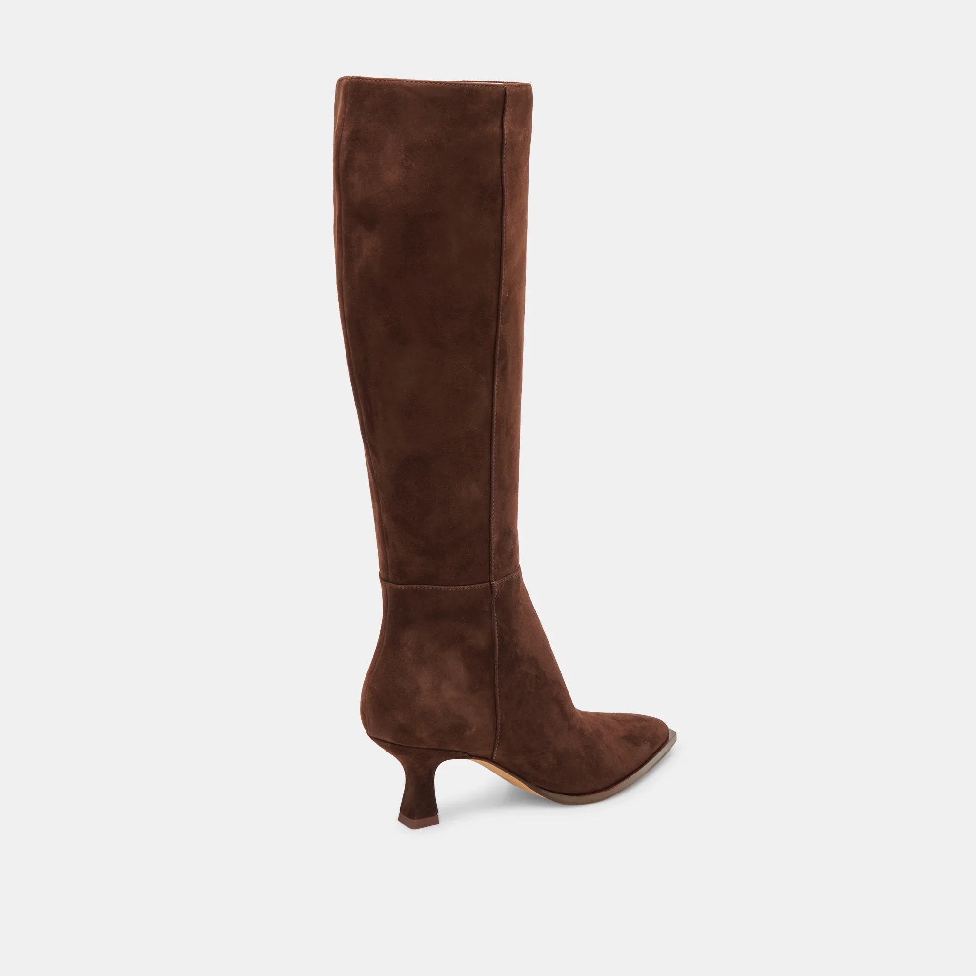 AUGGIE WIDE CALF DARK BROWN SUEDE - Image 10