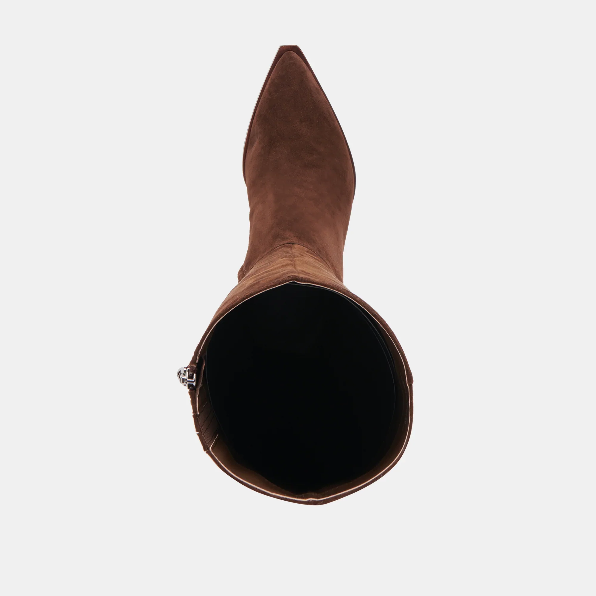 AUGGIE WIDE CALF DARK BROWN SUEDE - Image 16