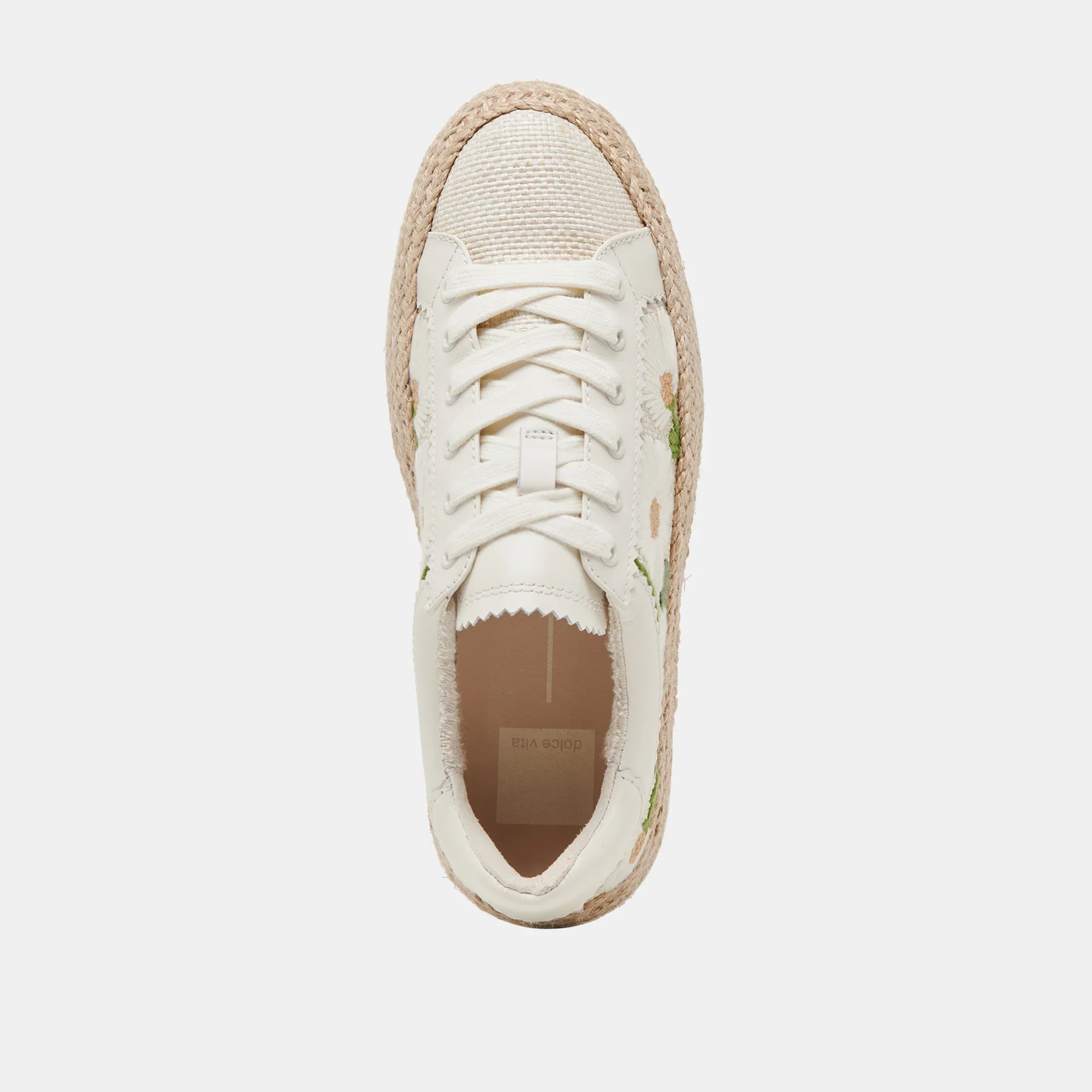AZALIA WHITE FLORAL RAFFIA - Image 12