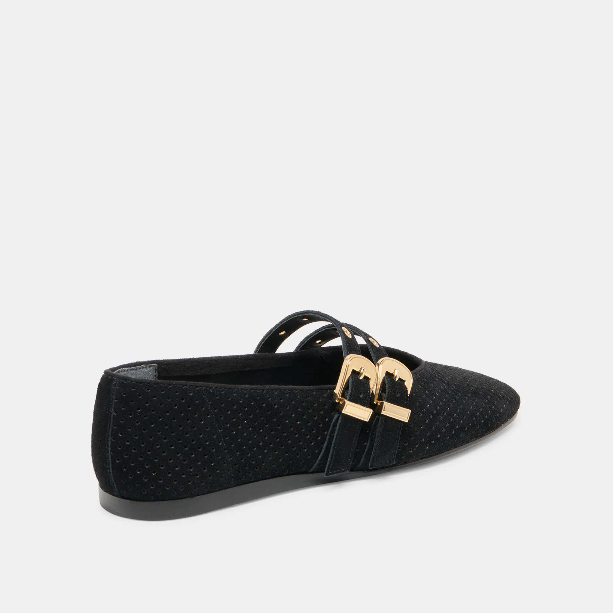 BAYLEE GROMMET ONYX PERF SUEDE - Image 3