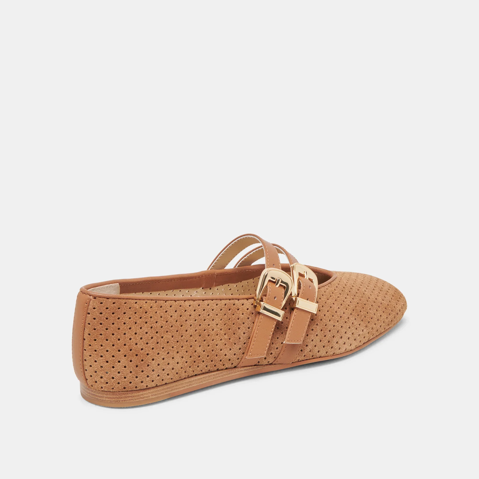 BAYLEE PECAN PERF SUEDE - Image 5
