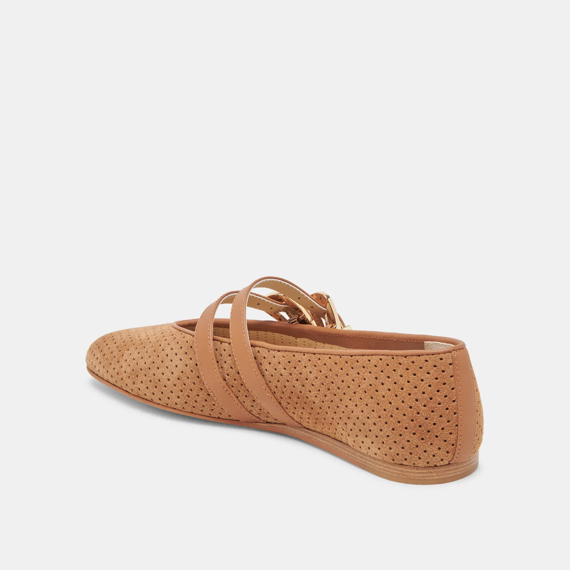 BAYLEE PECAN PERF SUEDE - Image 7