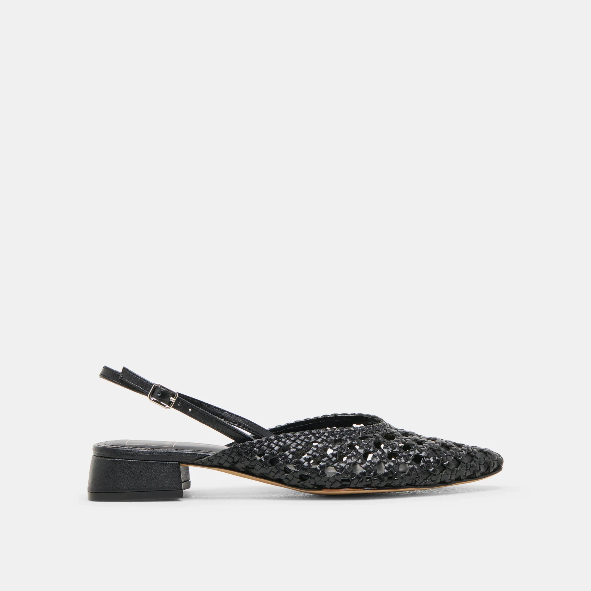 BIRDIE BLACK LEATHER