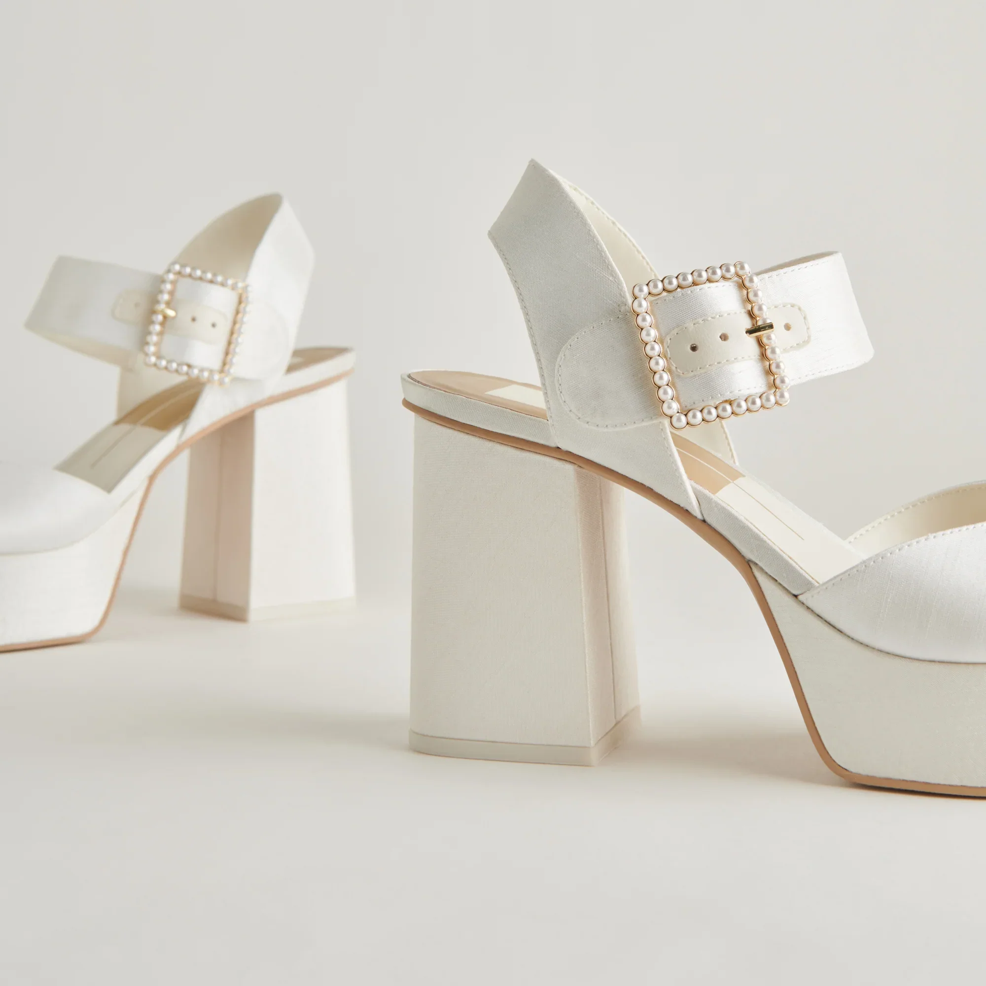 BOBBY PEARL WHITE SILK - Image 4