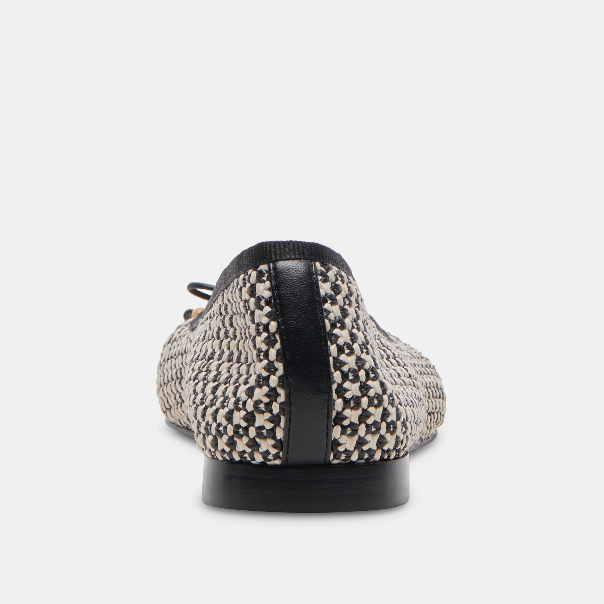 CACY BLACK/WHITE RAFFIA - Image 7