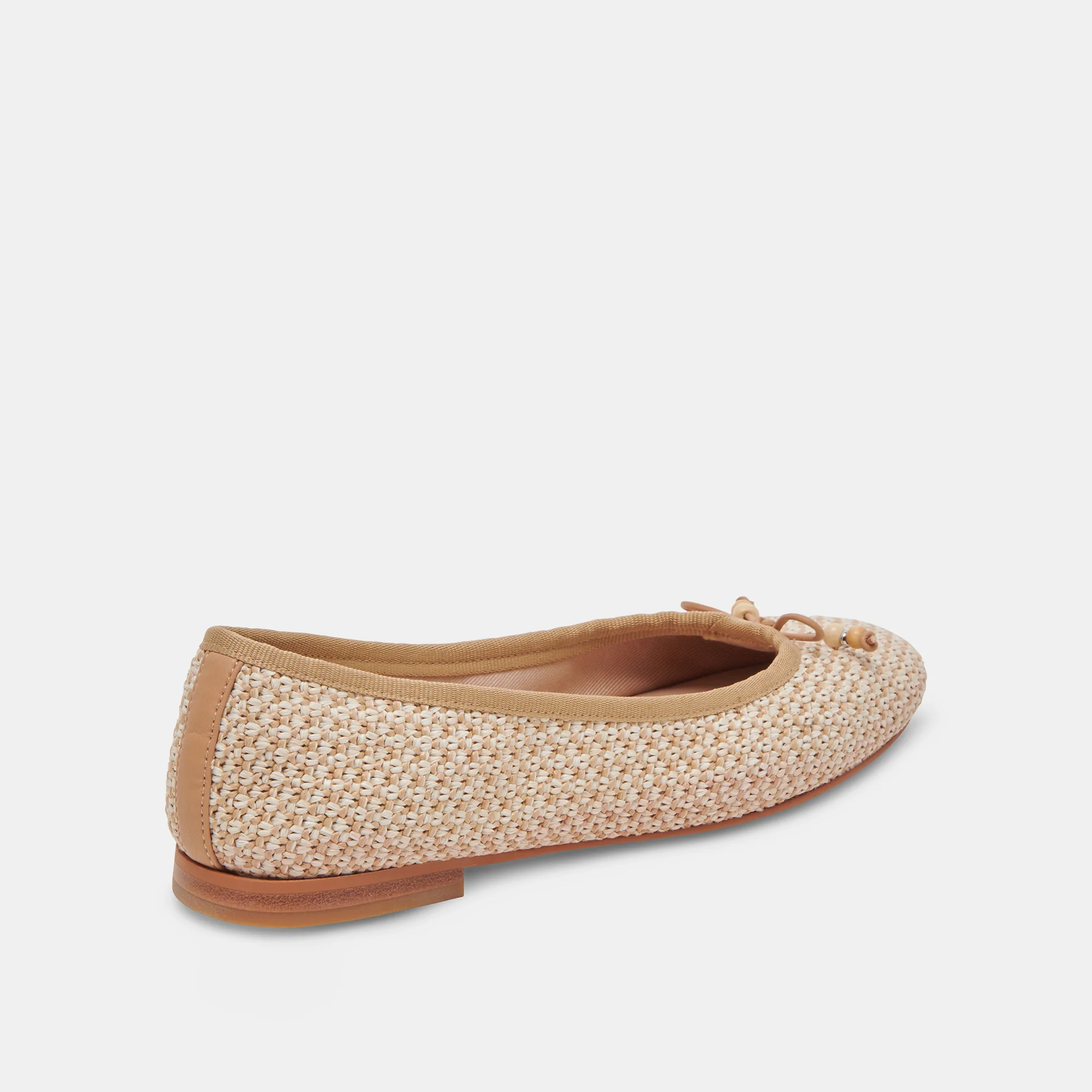 CACY WHITE/NATURAL RAFFIA - Image 3
