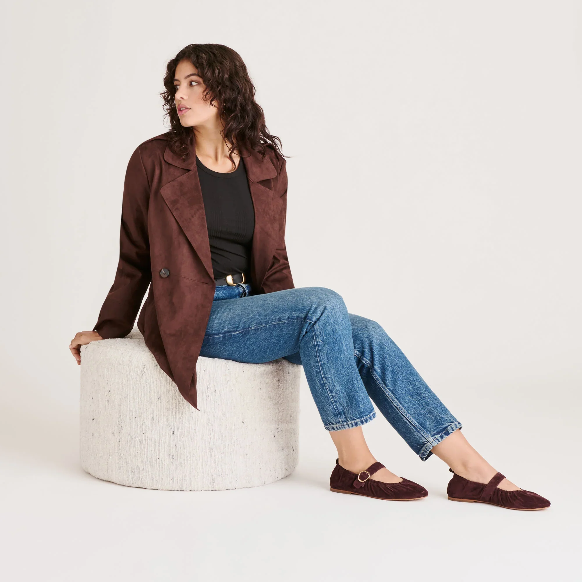 CAELY MULBERRY SUEDE - Image 4