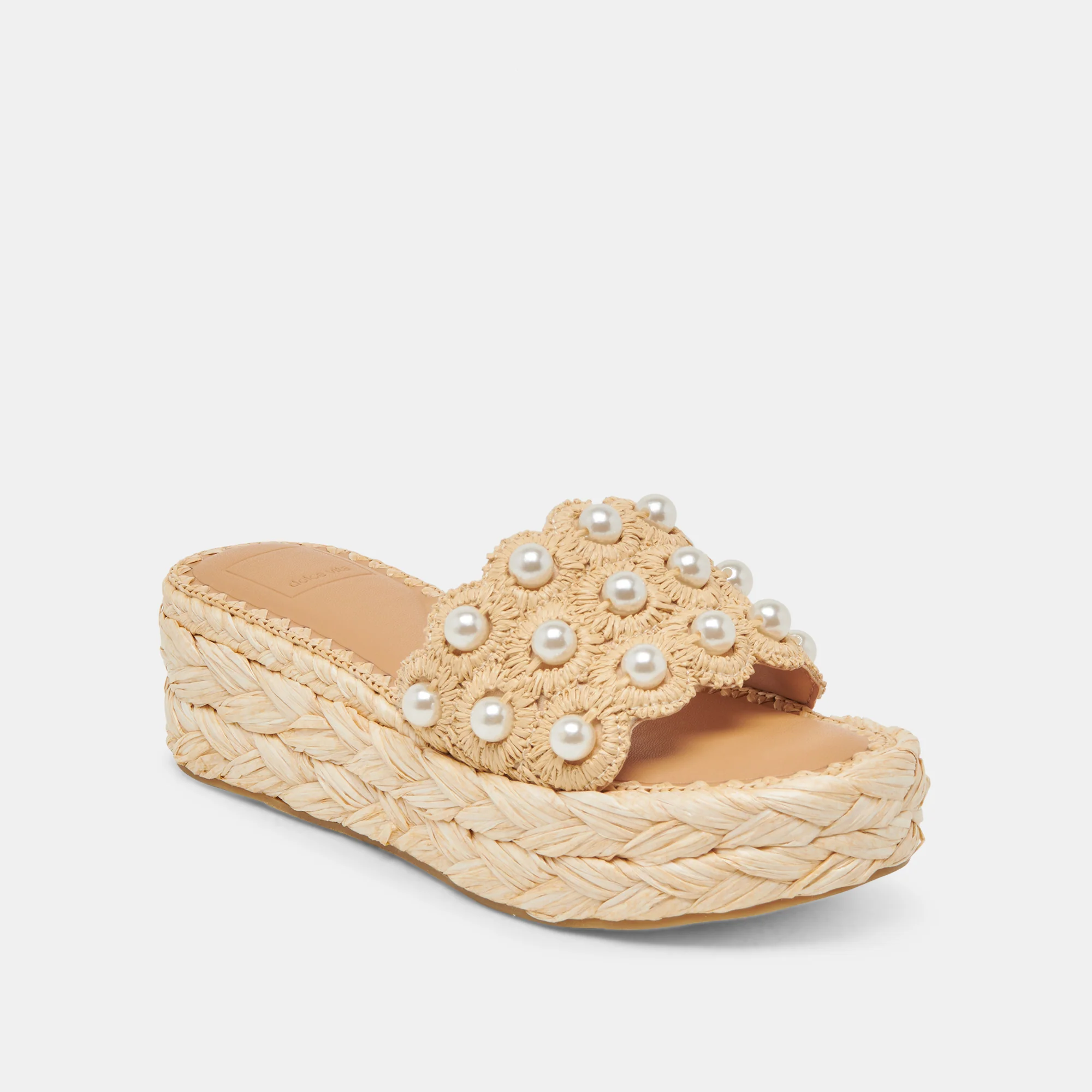 CAPER PEARL LT NATURAL RAFFIA - Image 2