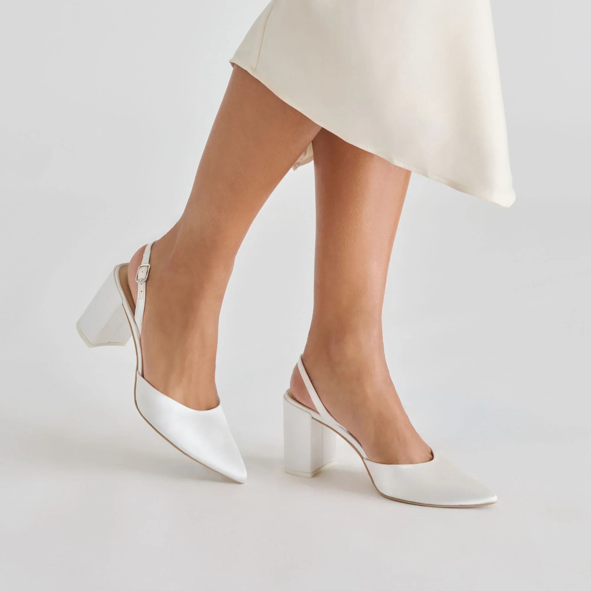 CAREL HIGH IVORY SATIN - Image 4