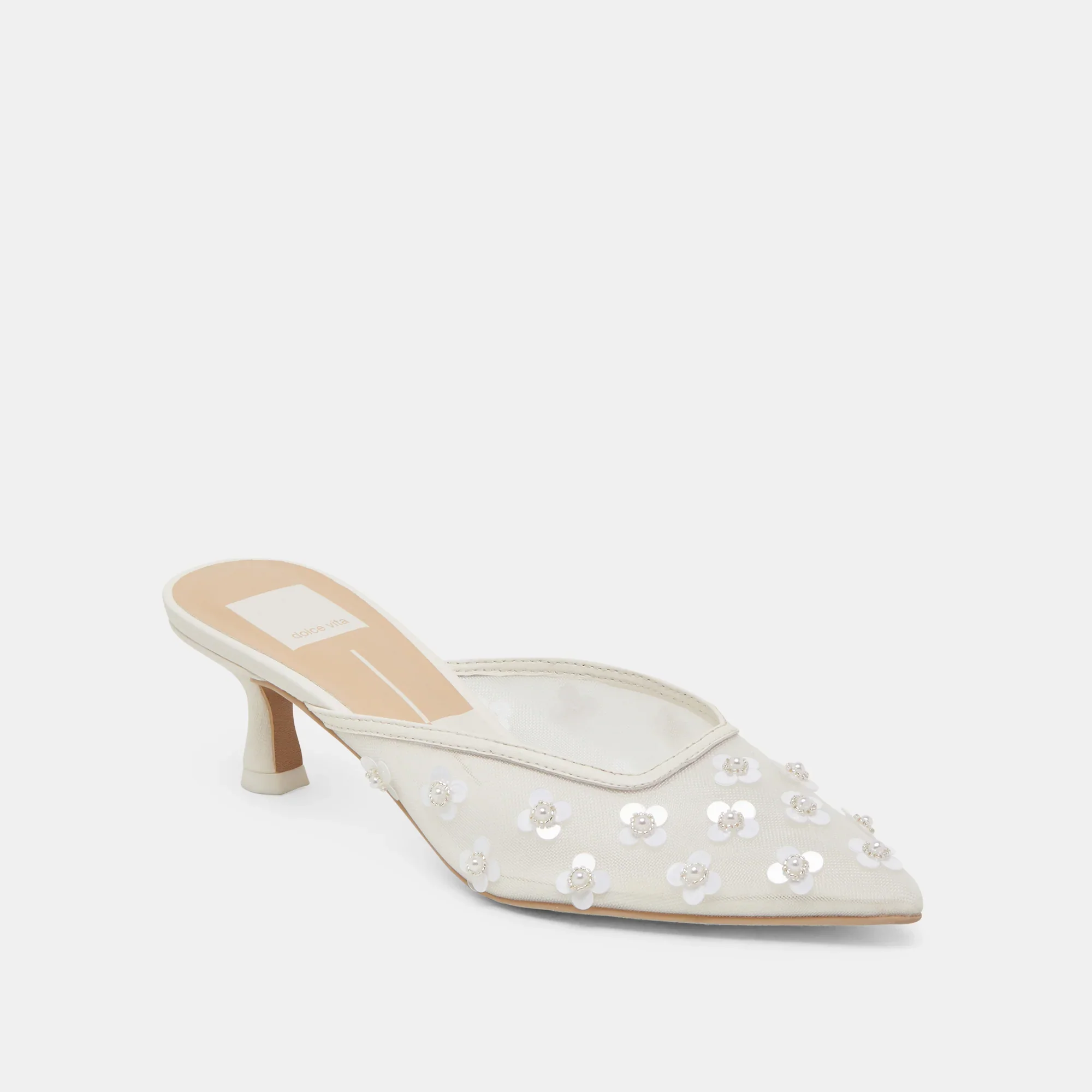 CLARA PEARL WHITE MESH - Image 3
