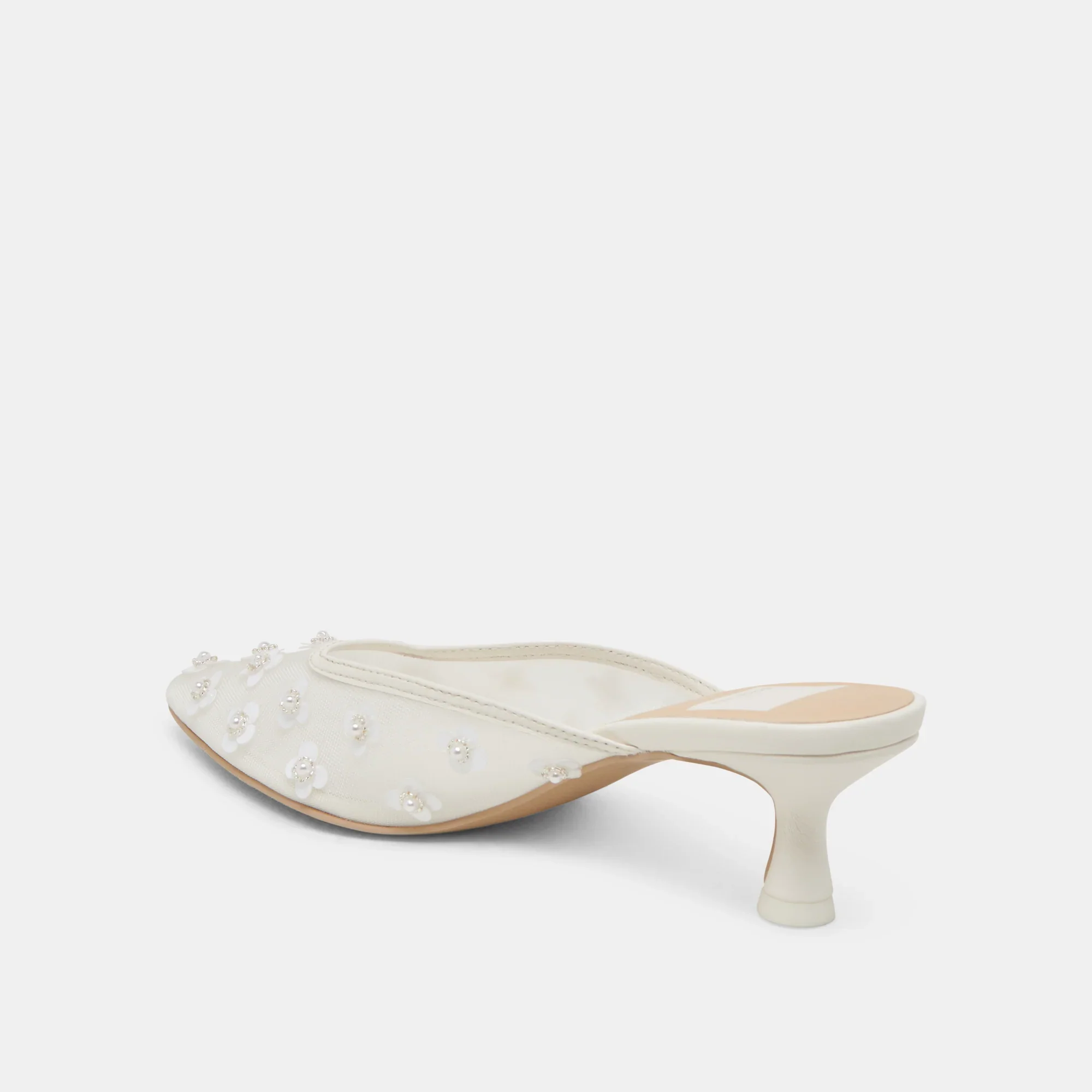 CLARA PEARL WHITE MESH - Image 9