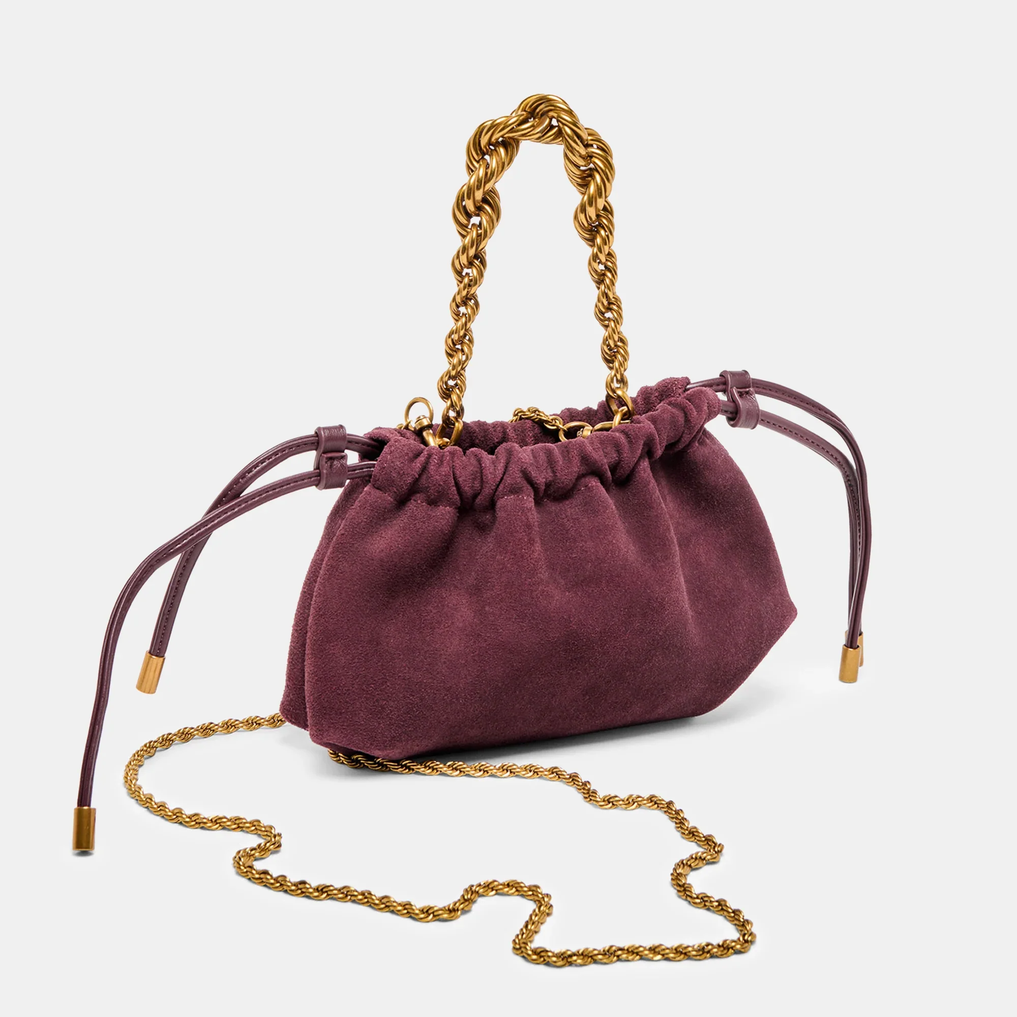 CLEEO BURGUNDY SUEDE - Image 2
