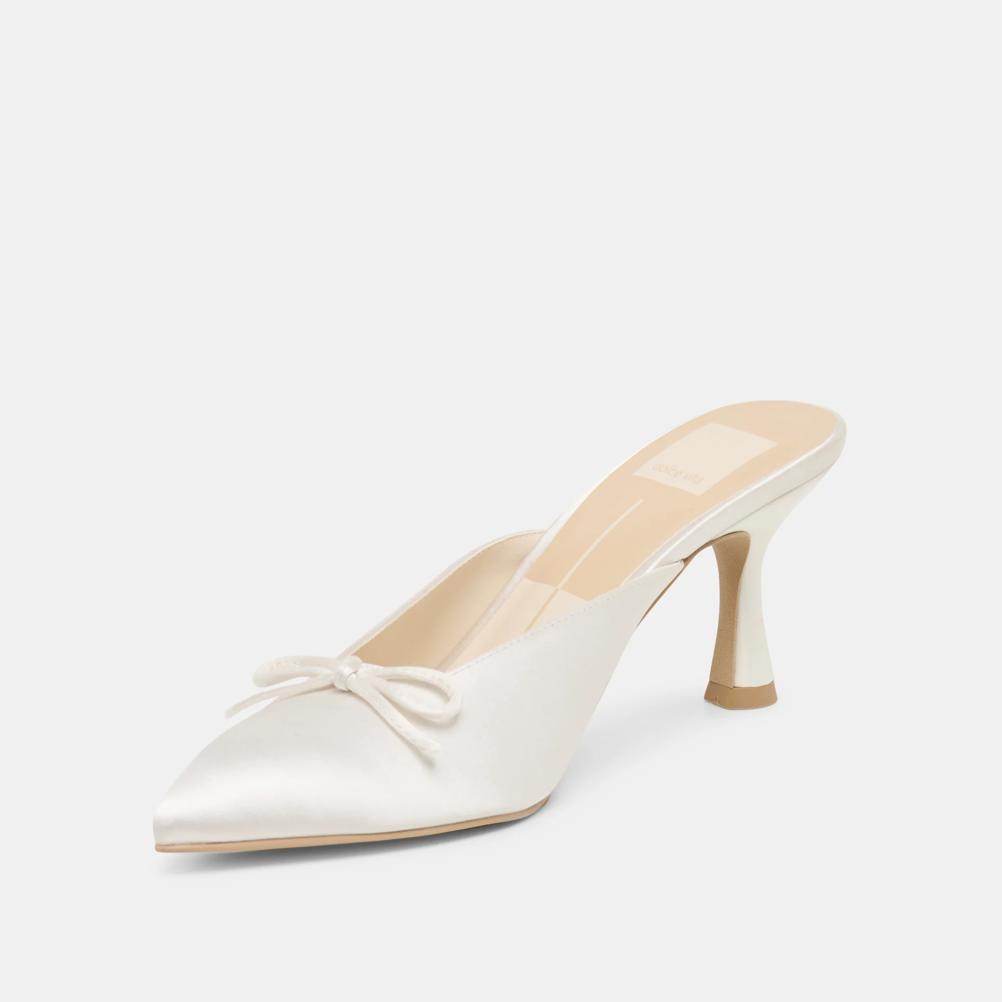 CLEO HIGH OFF WHITE SATIN - Image 4