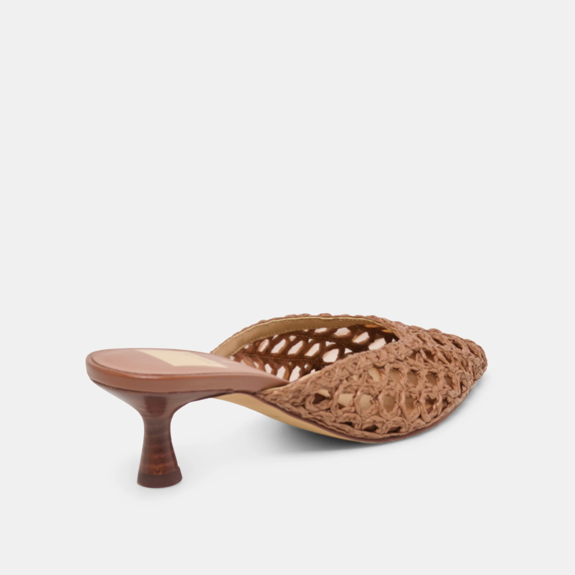CLEO LOOP MID BROWN RAFFIA - Image 3