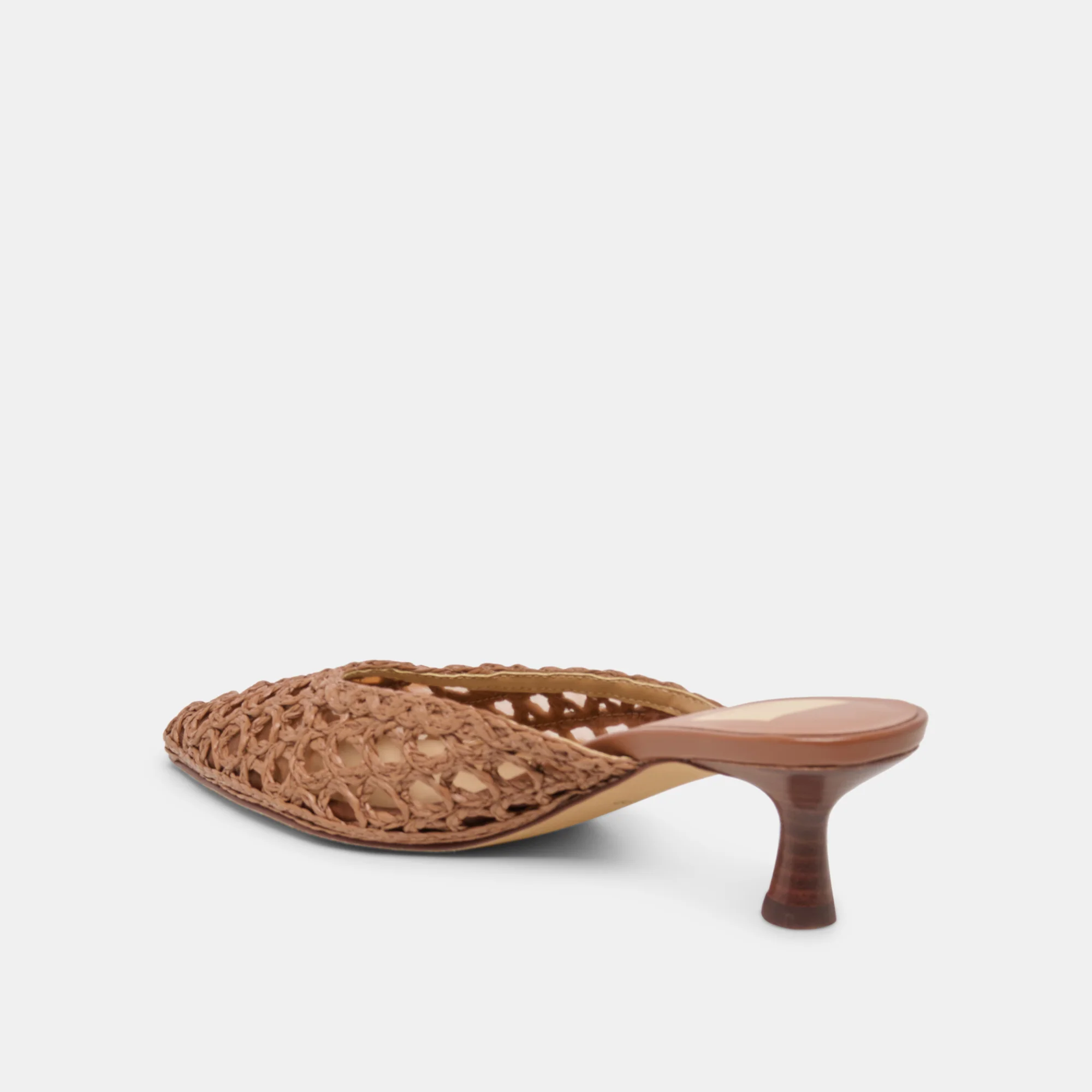 CLEO LOOP MID BROWN RAFFIA - Image 5