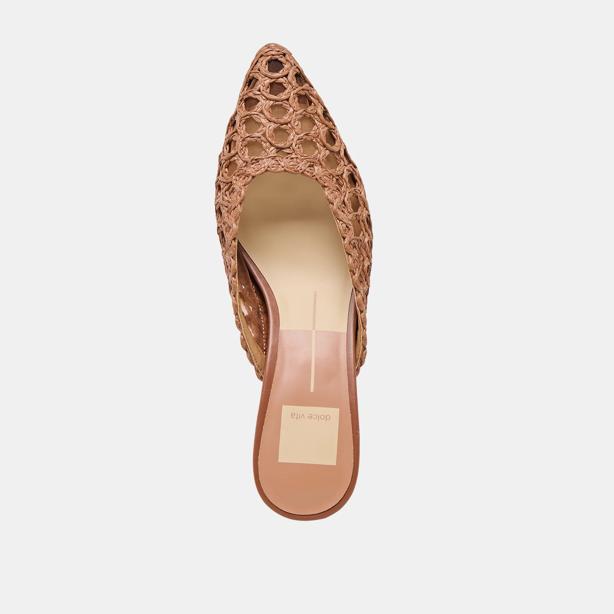 CLEO LOOP MID BROWN RAFFIA - Image 8