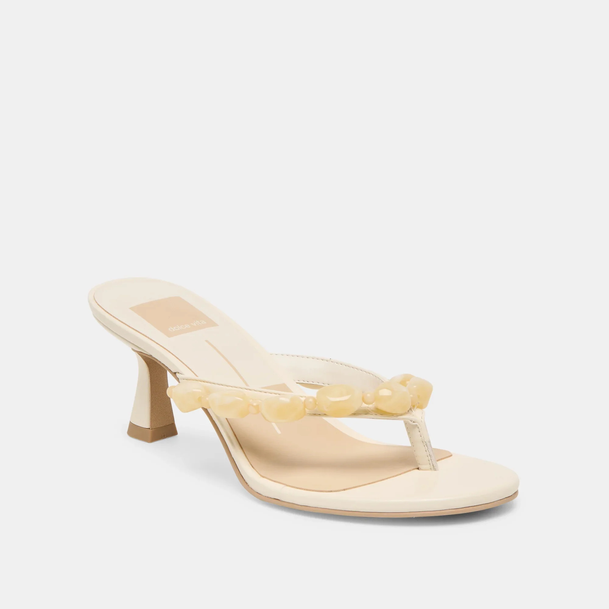DAKSIE OFF WHITE LEATHER - Image 2