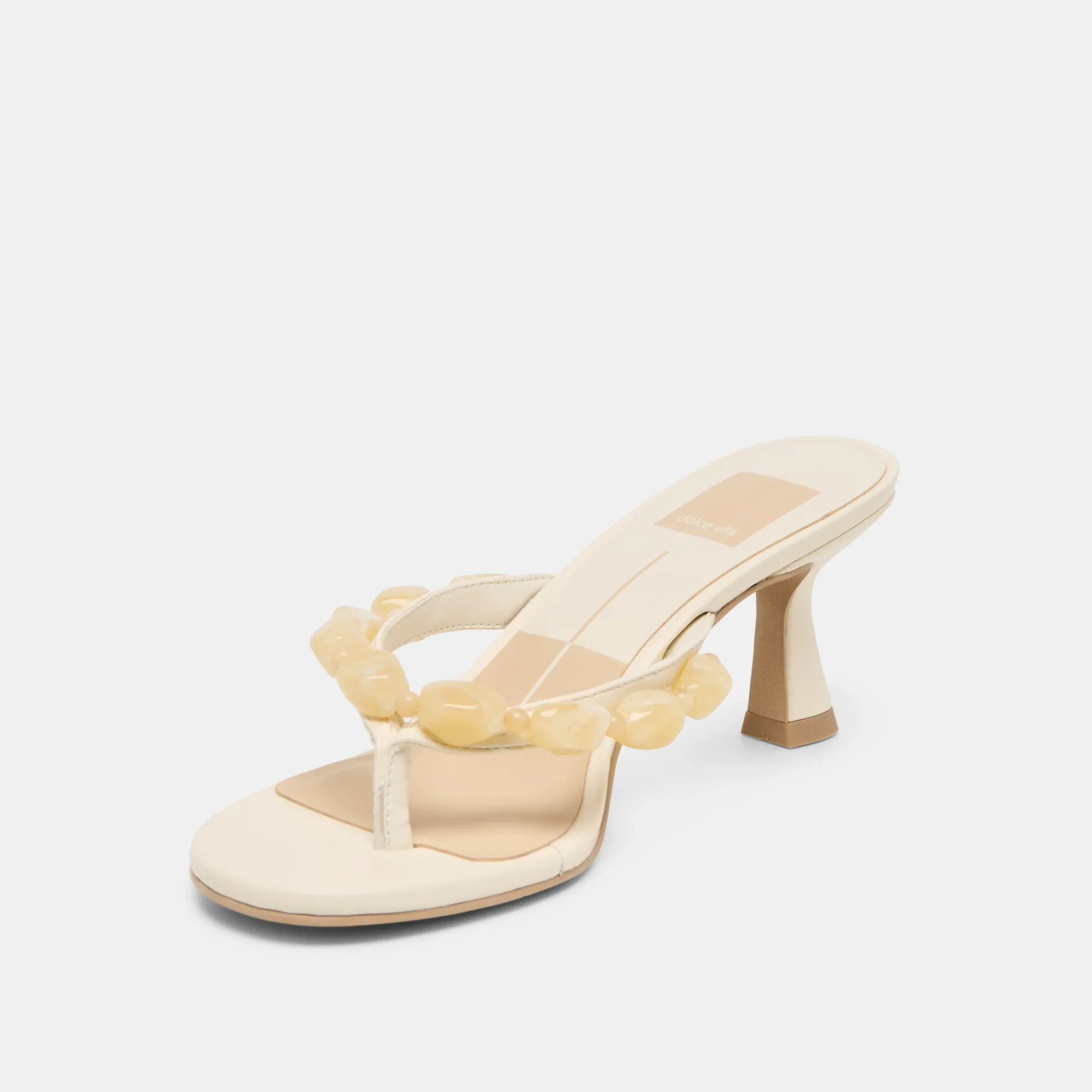 DAKSIE OFF WHITE LEATHER - Image 4