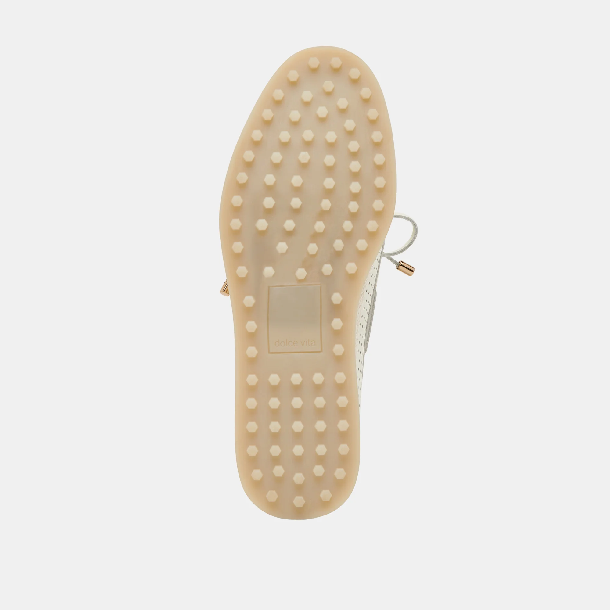 DORIS PERF OFF WHITE LEATHER - Image 9