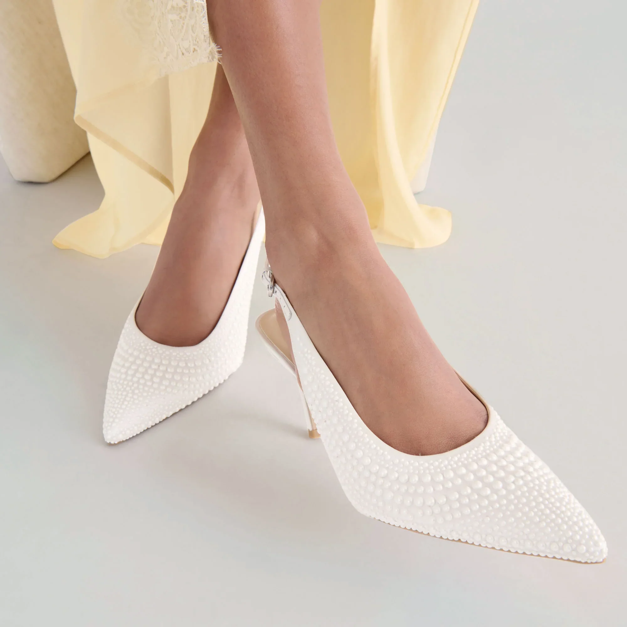 ELASI PEARL WHITE SATIN - Image 4