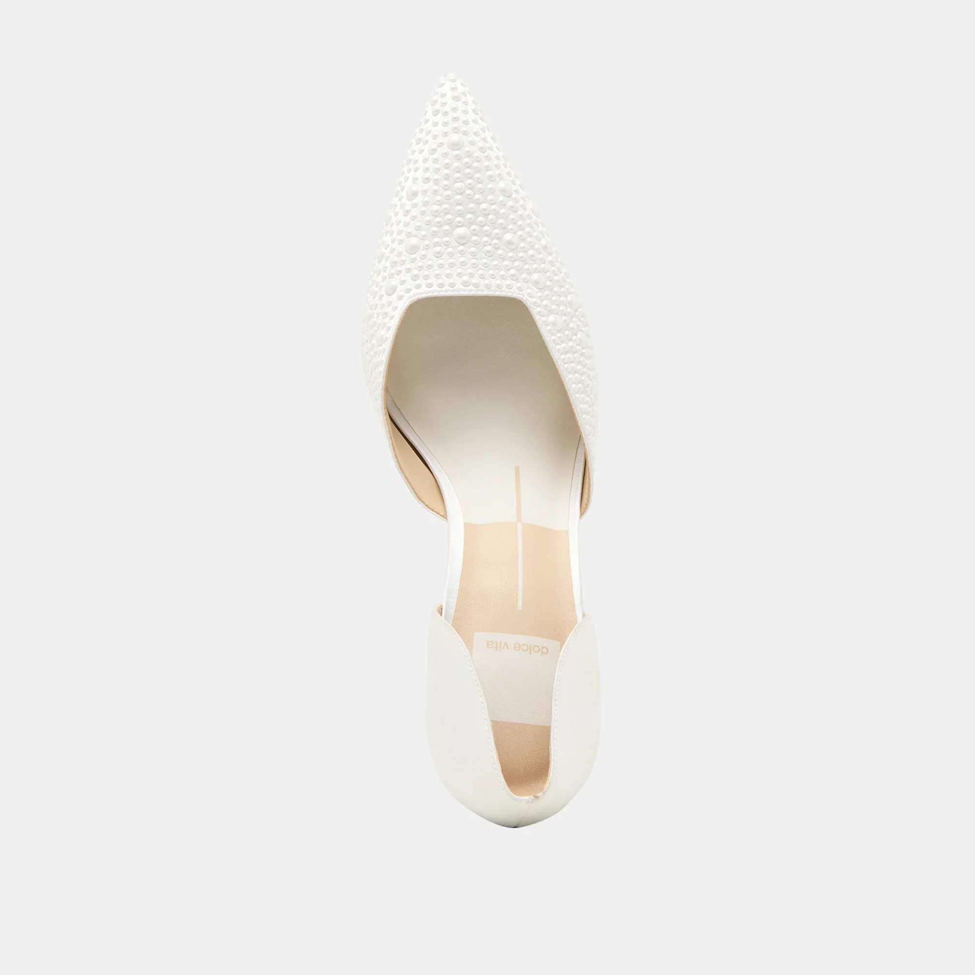 ELOY PEARL WHITE SATIN - Image 11