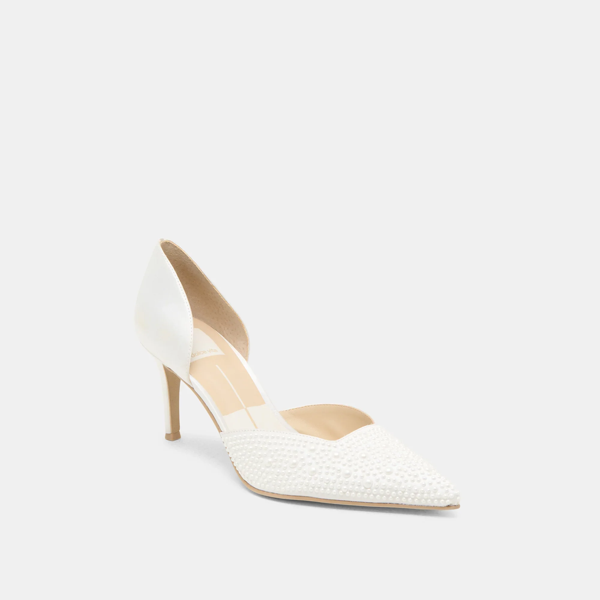 ELOY PEARL WHITE SATIN - Image 3