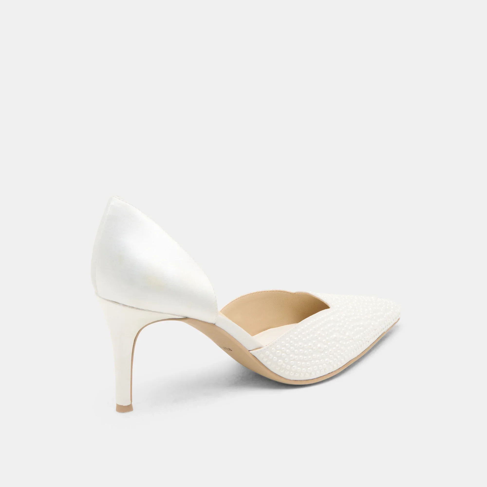 ELOY PEARL WHITE SATIN - Image 5