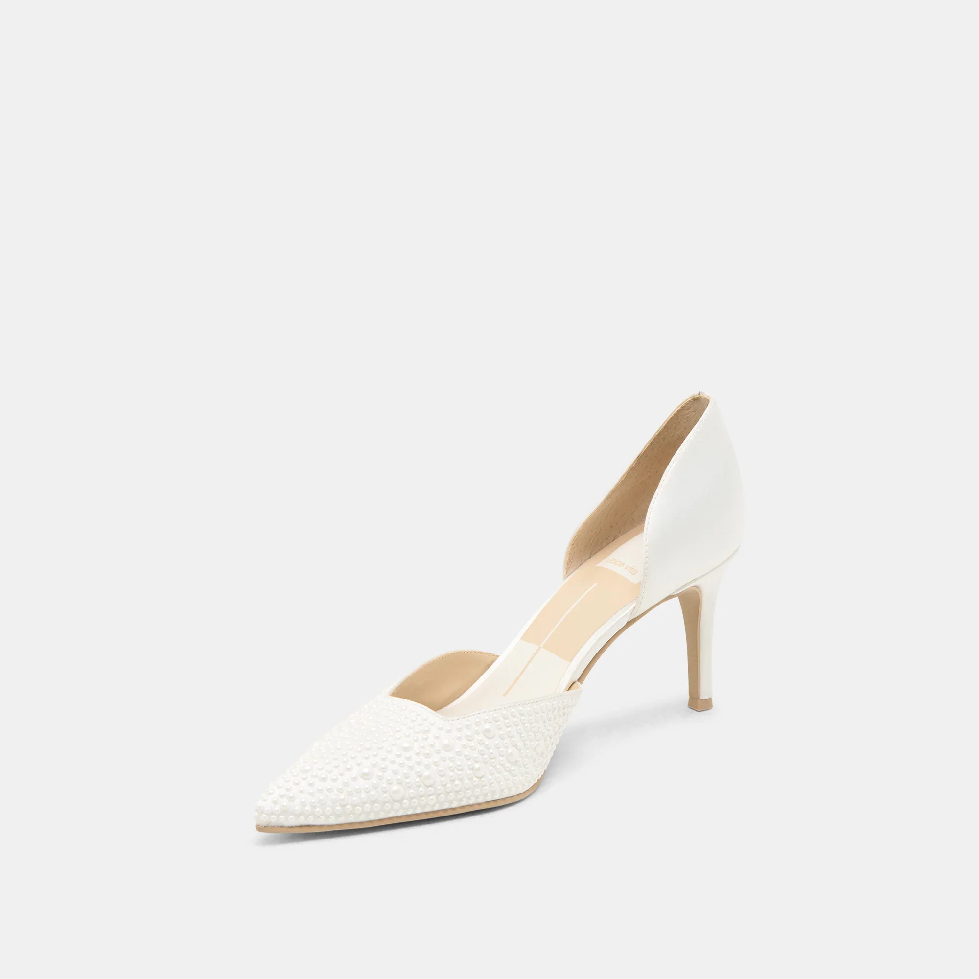 ELOY PEARL WHITE SATIN - Image 7