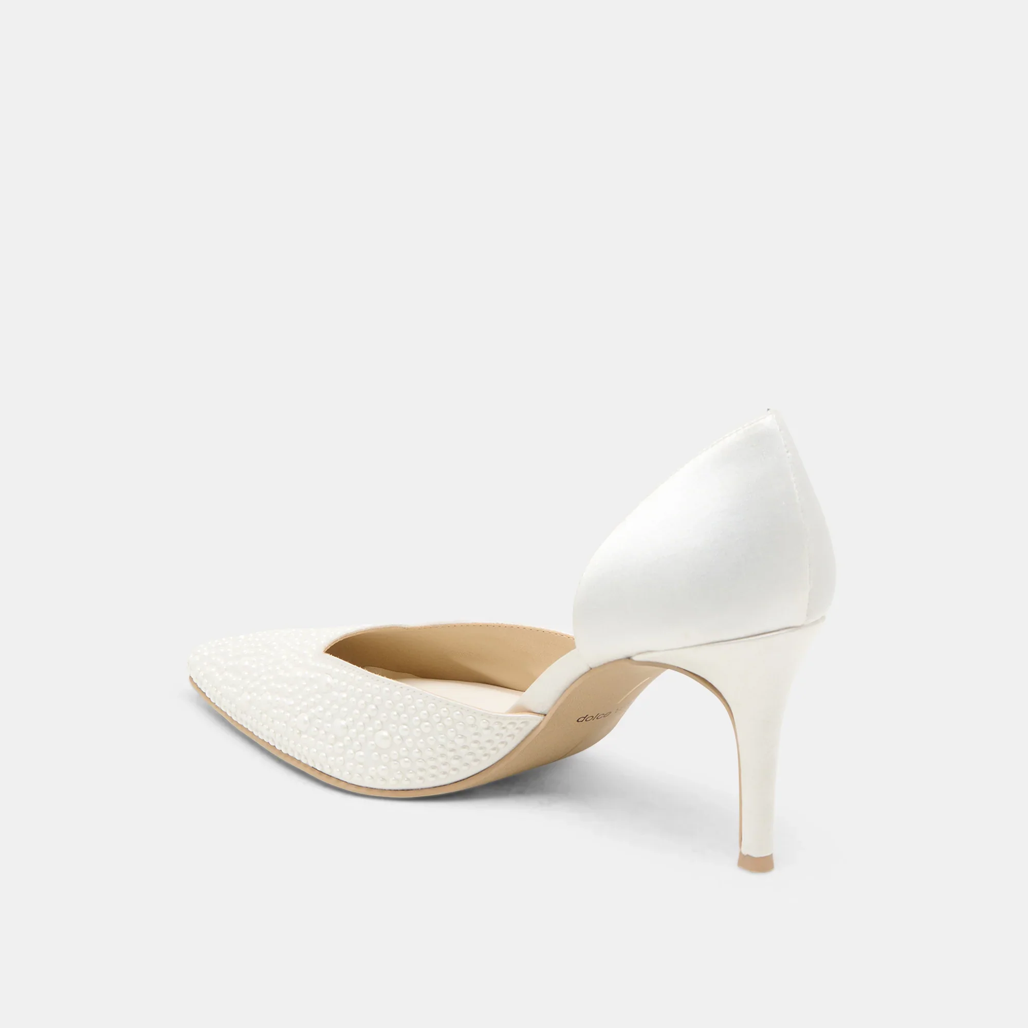 ELOY PEARL WHITE SATIN - Image 8